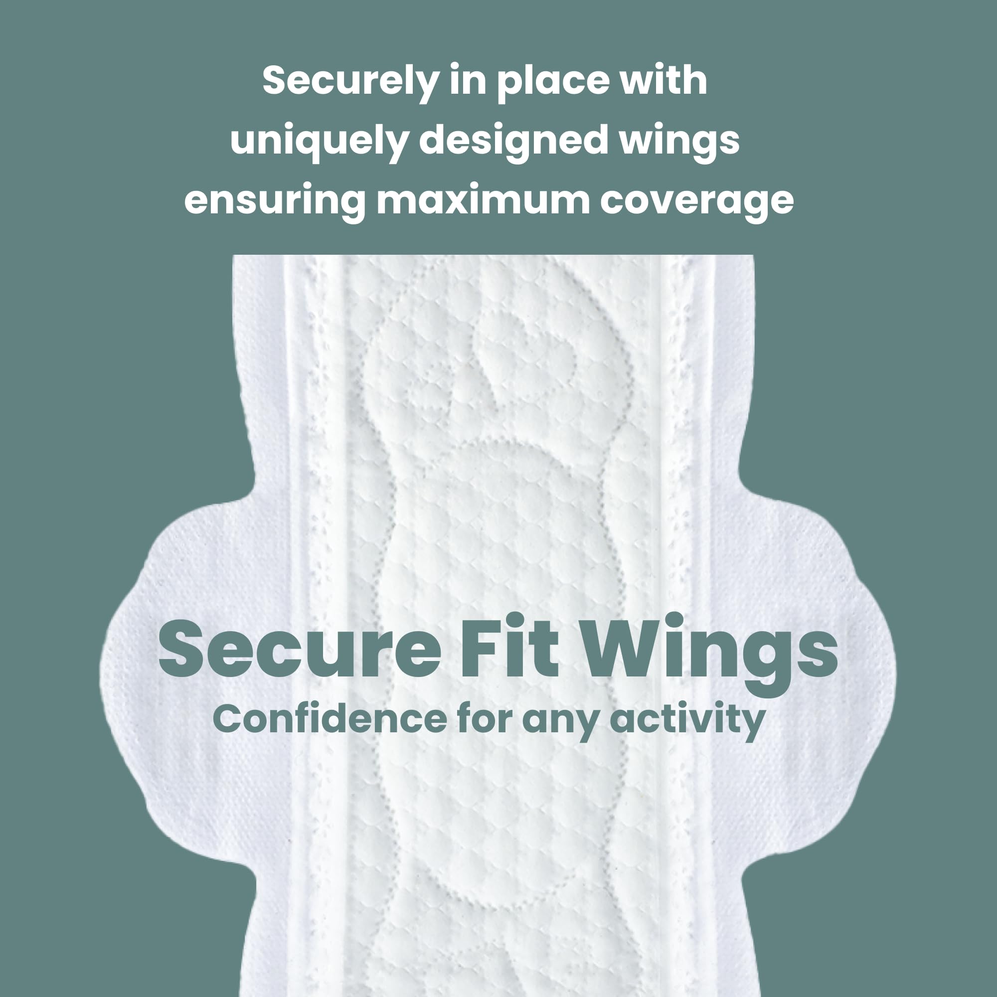 uNeat Regular with Wings Ultra-Thin Sanitary Pads for Women and Teen, Unscented, Eliminates Odor uNeat Au supplements