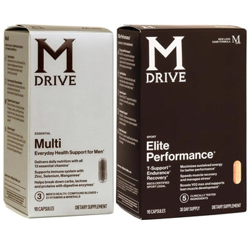 Mdrive Elite Multi - Natural Energy, Strength, Stress Relief, Lean Muscle, Immune Health Support from Zinc, Selenium, Manganese & Vitamin D, Enzymes for Digestive Support Mdrive Au supplements