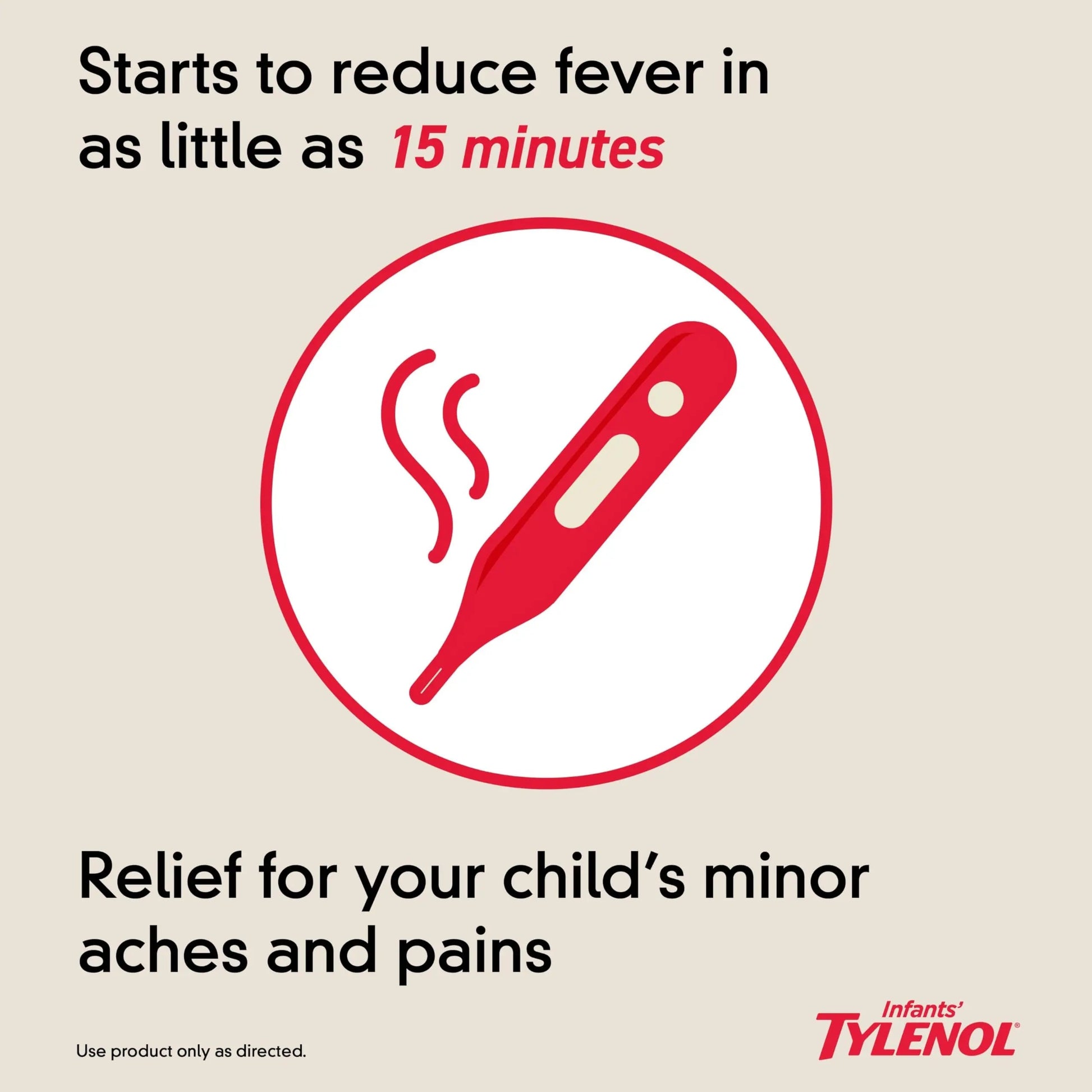 Infants' Tylenol Oral Suspension Liquid Medicine with Acetaminophen, Baby Fever Reducer & Pain Reliever for Minor Aches & Pains, Sore Throat, Headache & Toothache, Grape Flavor, 1 fl. oz Tylenol Au supplements