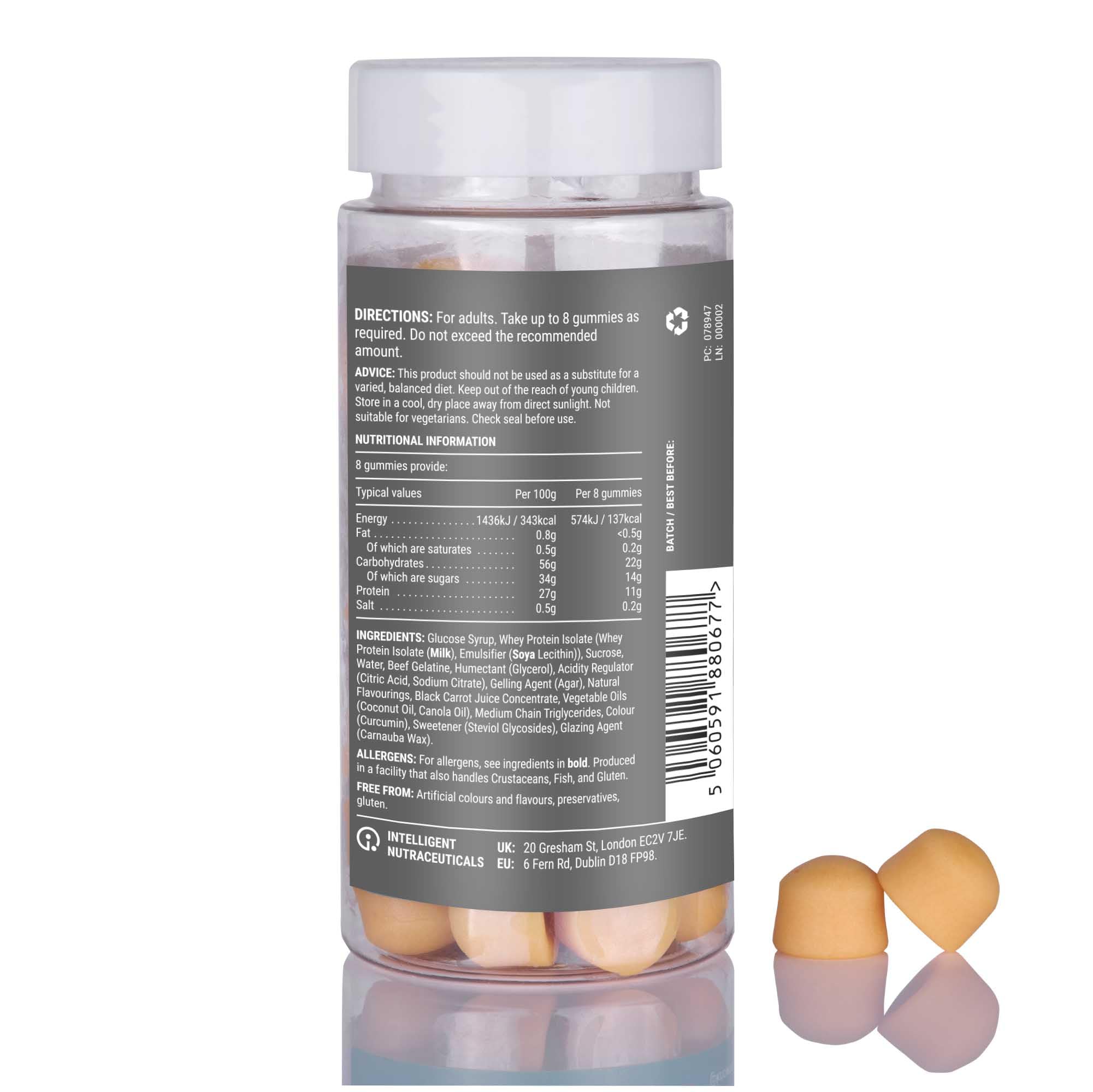 Protein 11g Gummies by Known Nutrition | Help Build and Maintain Healthy Muscle Mass Known Au supplements