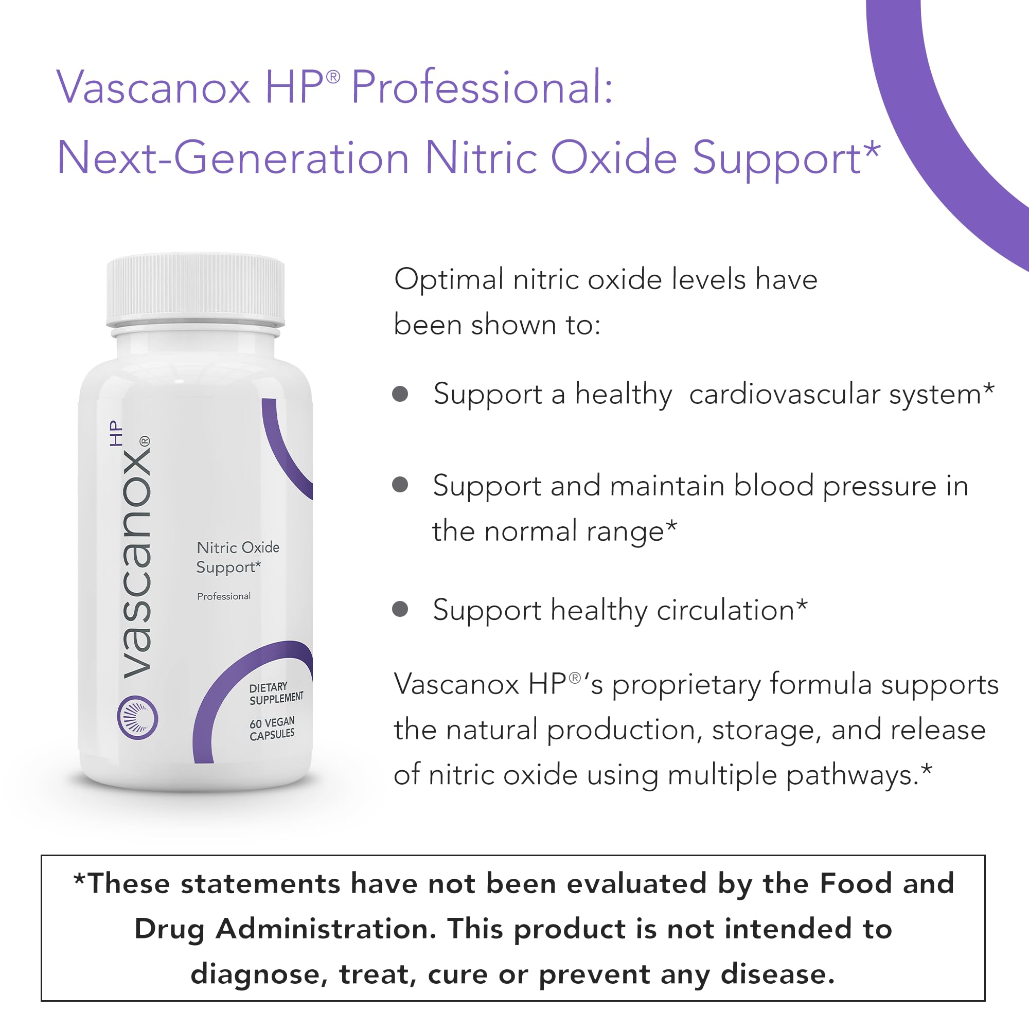 Calroy Health Sciences Vascanox HP - Next Generation Nitric Oxide Support Calroy Health Sciences Au supplements