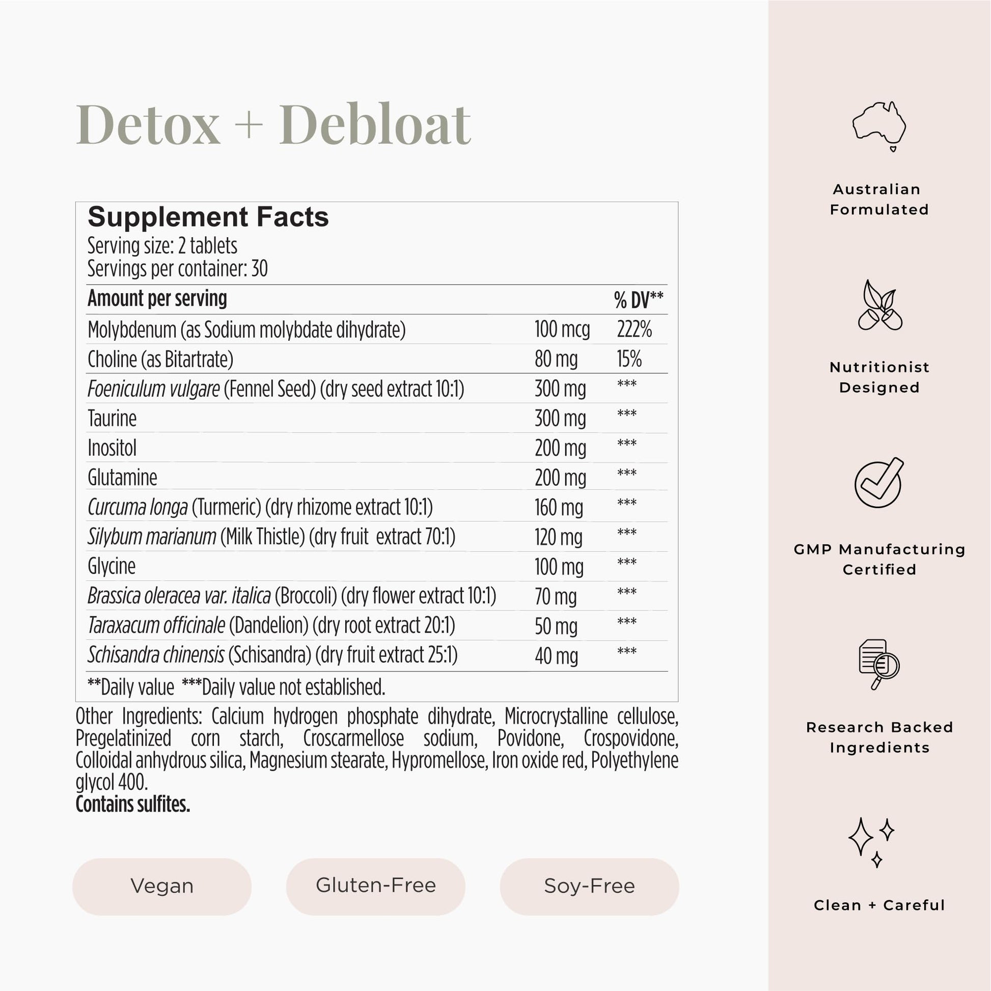 JSHealth Vitamins Detox and Debloat Liver Health Formula | Liver Detox Pills | Debloating JSHealth Au supplements