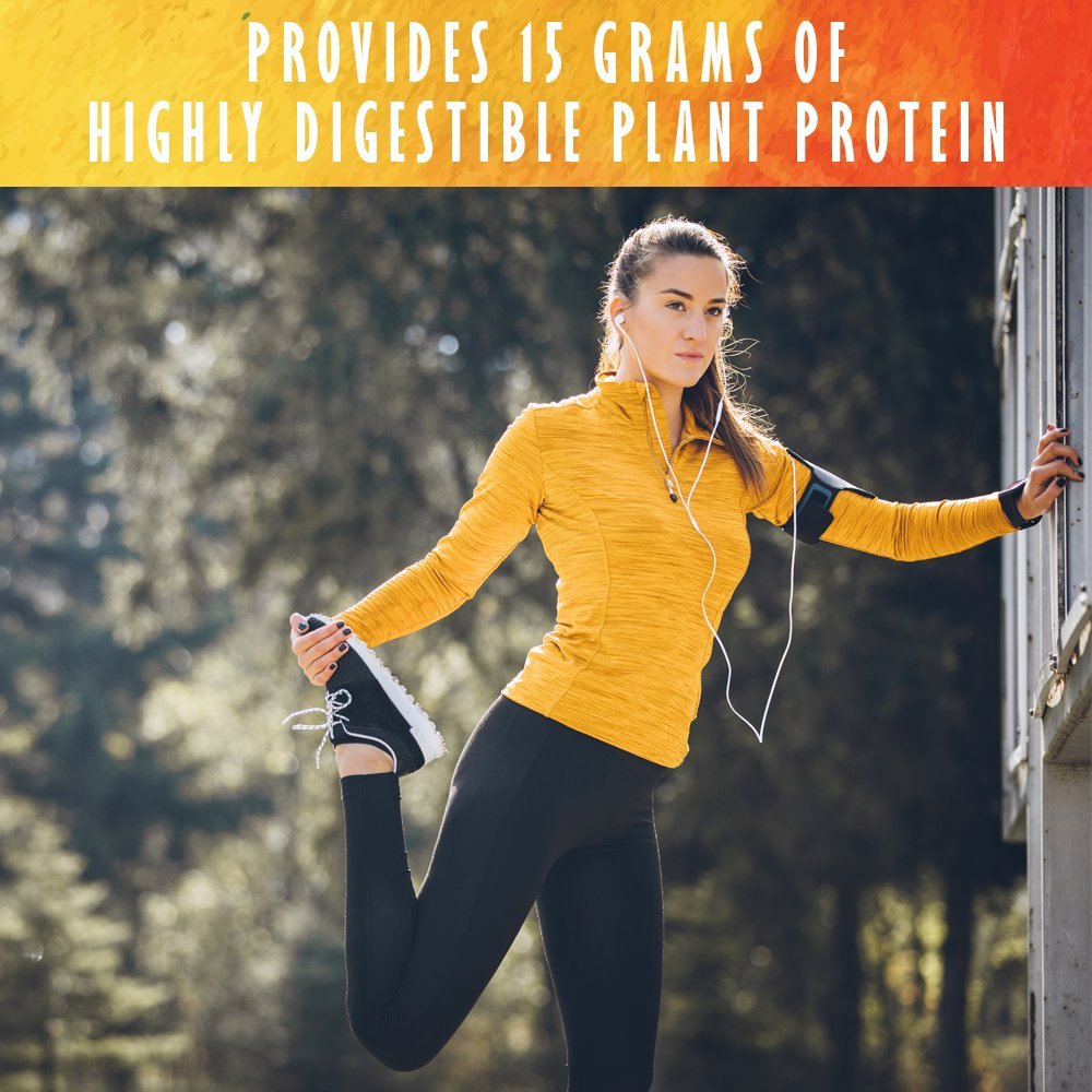 Garden of Life Organic Plant Protein Smooth Energy Powder, 10 Servings - Vegan, Grain Garden of Life Au supplements