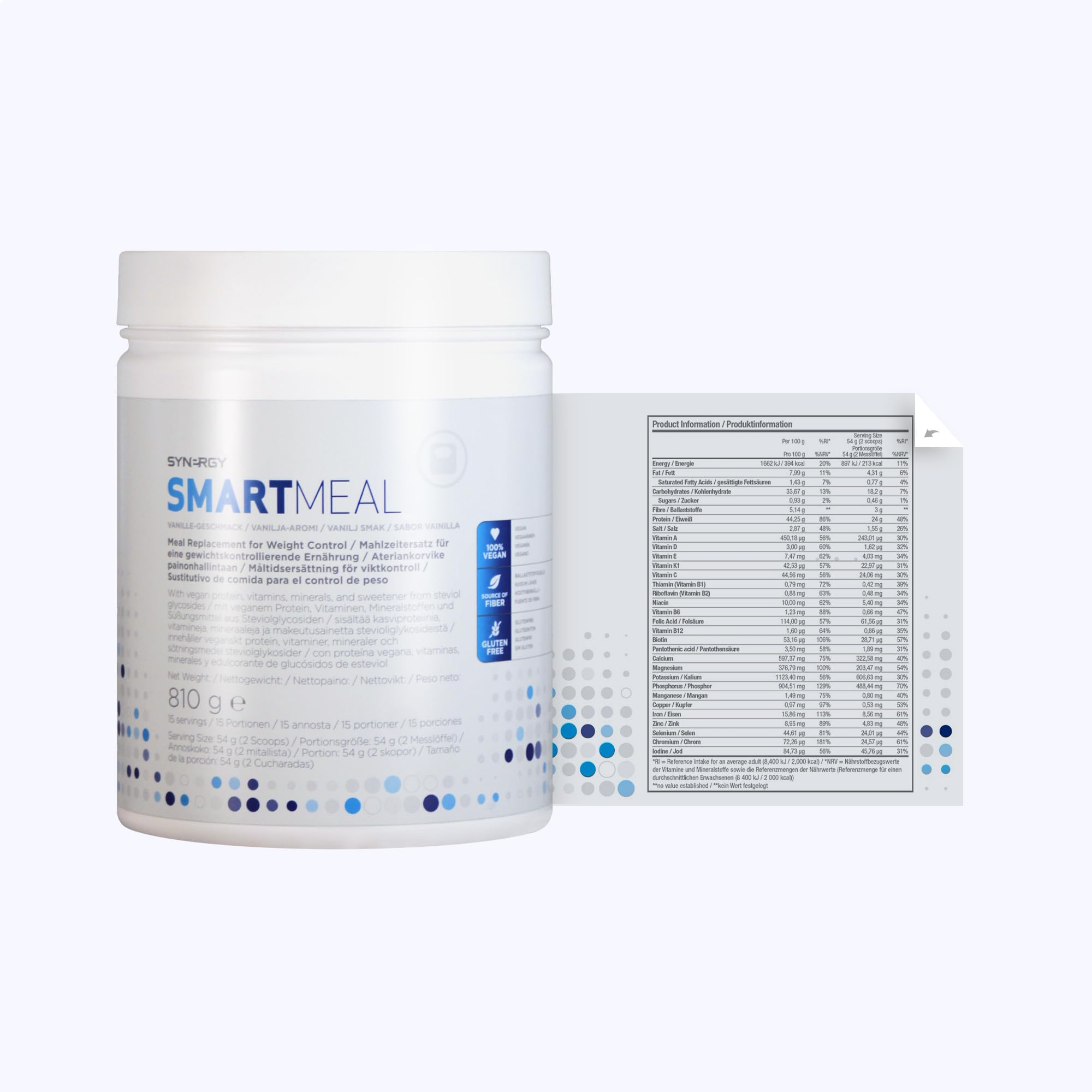 Synergy Worldwide Smartmeal 810 g | 24g protein powder meal replacement Synergy Worldwide Au supplements
