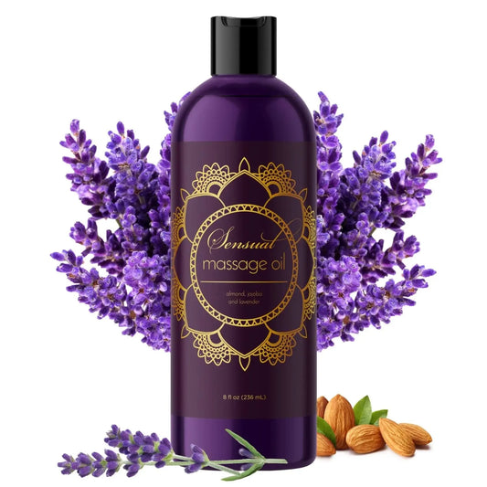 Aromatherapy Sensual Massage Oil for Couples - Relaxing Full Body Massage Oil for Date Maple HolisticsAU supplements