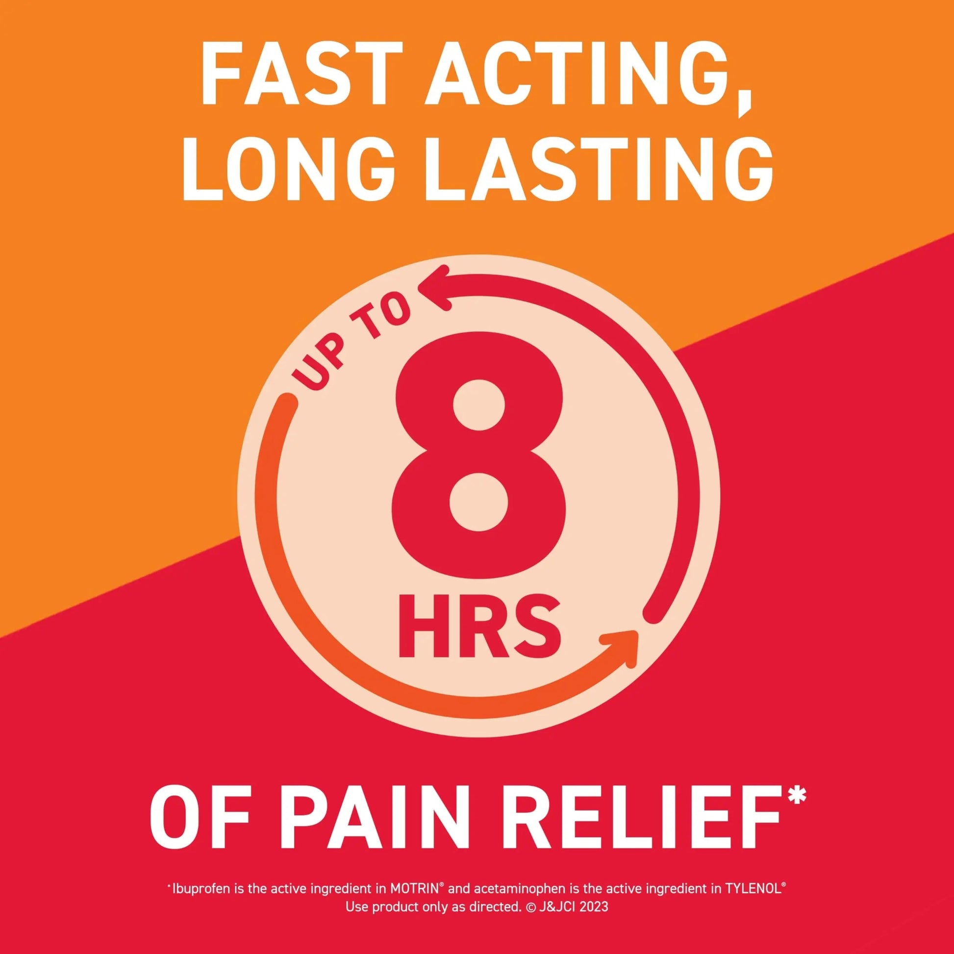 Motrin Dual Action with Tylenol, Ibuprofen & Acetaminophen Fast-Acting Dual Action Pain Reliever for Minor Aches & Pains, Ibuprofen (NSAID) 125 mg & Acetaminophen 250 mg, 120 ct Motrin Au supplements
