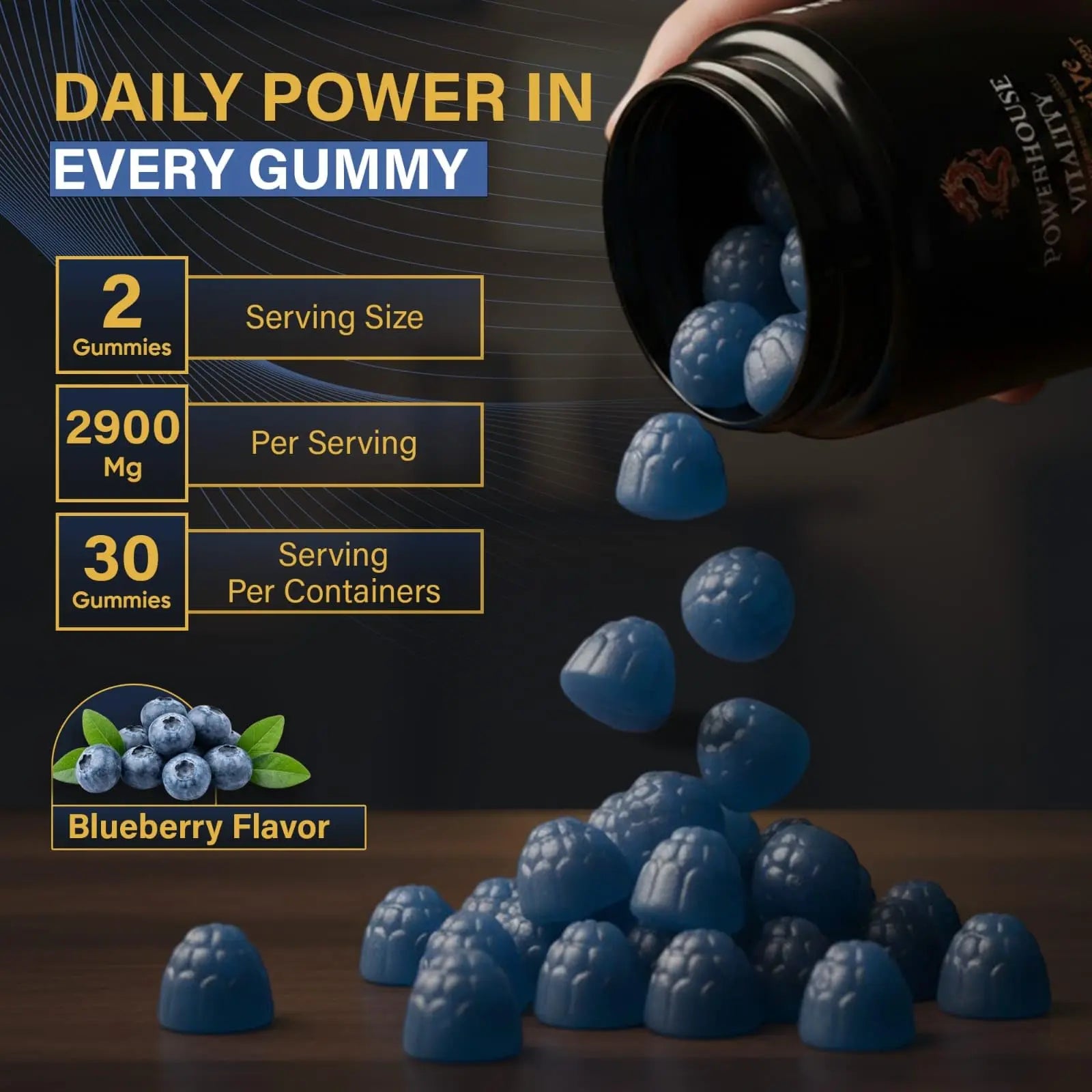 Powerhouse Vitality LifeRevive - Overall Vitality Boost | Vitamin Gummies for Men & Women Powerhouse Vitality Au supplements