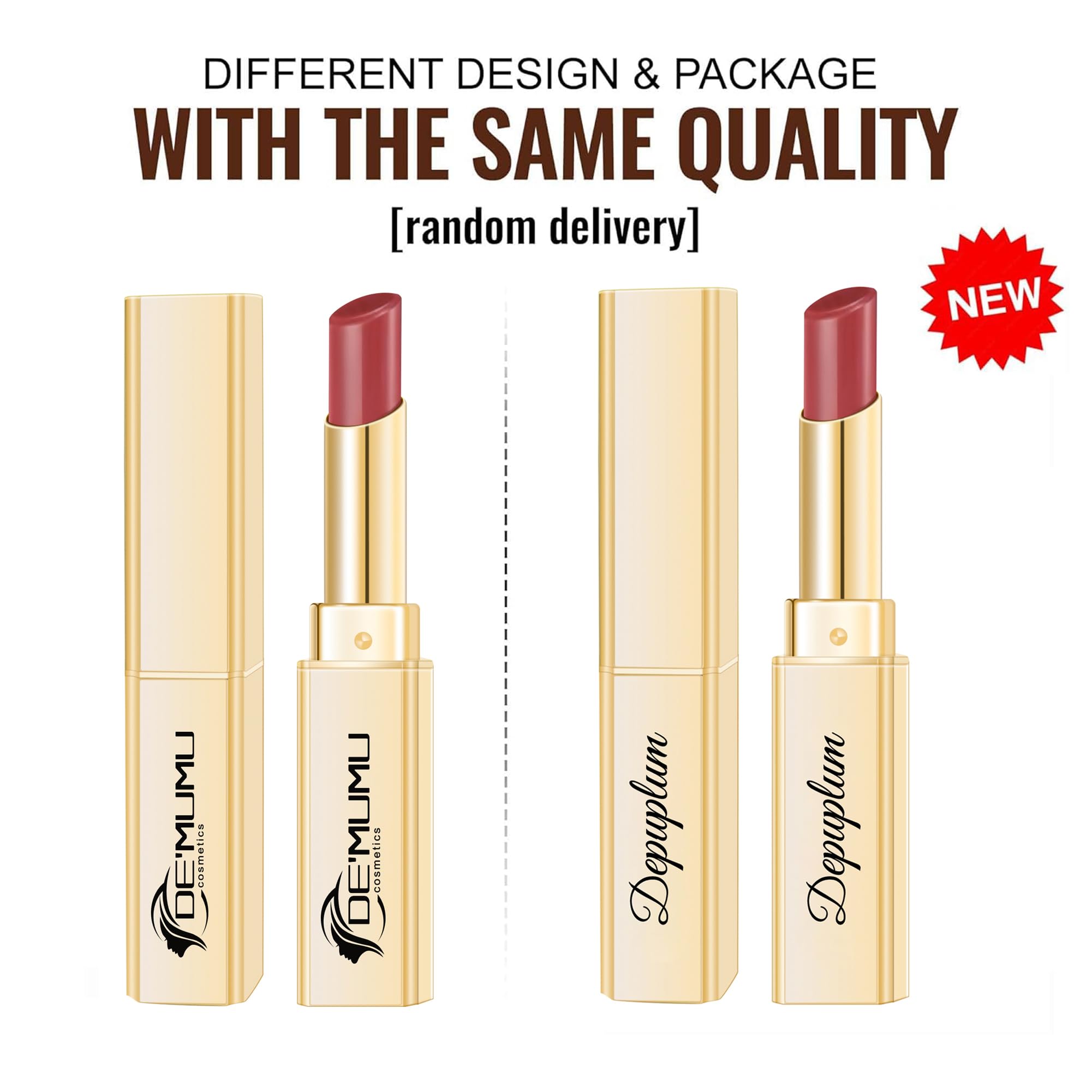 Depuplum Black Berry Lipstick for Women Hydrate Glossy Lipstick Moisture Lip Gloss Sheer-Medium Coverage Long Lasting Lipsticks for Dry Lips (DM65 Berry) Depuplum Au supplements