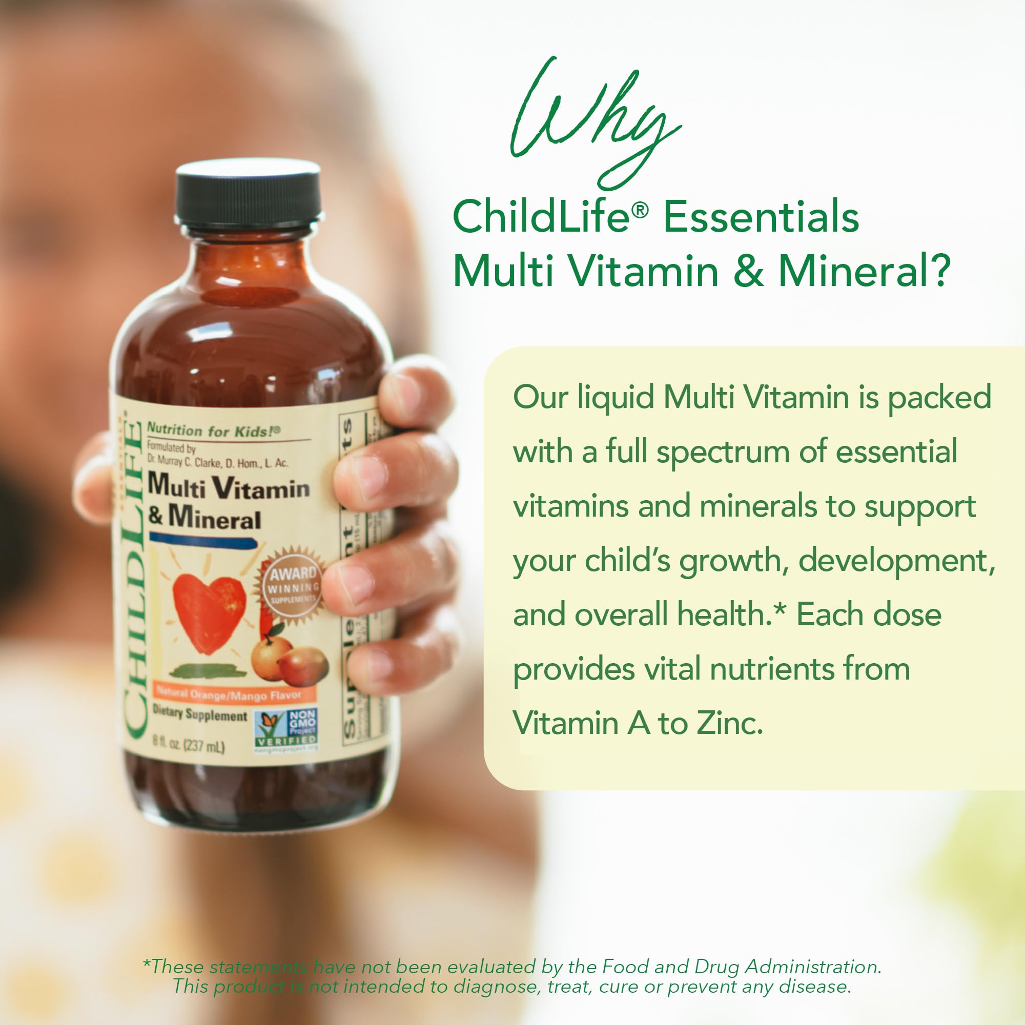 CHILDLIFE ESSENTIALS Kids Multivitamin & Mineral - Kids Vitamins, Liquid Multivitamin for Kids, Toddler Multivitamins, Liquid Vitamins, Baby Multivitamin - Natural Orange & Mango, 8 Fl Oz (Pack of 2) CHILDLIFE ESSENTIALS Au supplements