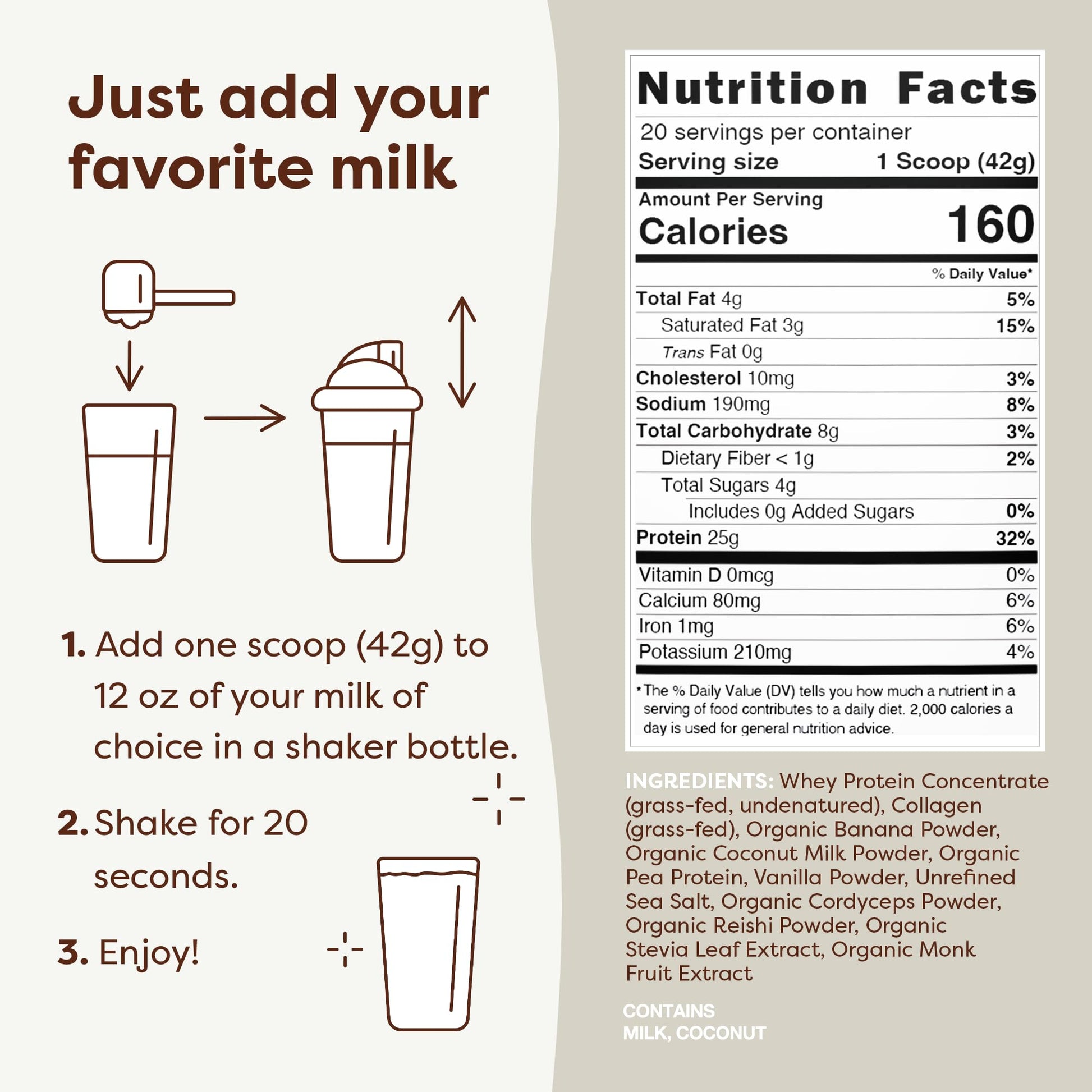 FlavCity Protein Powder Smoothie, Vanilla - 100% Grass-Fed Whey Protein FlavCity Au supplements