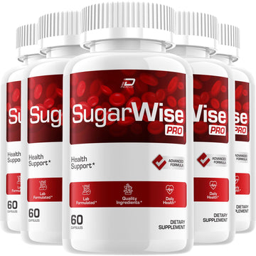 SugarWise Capsules – SugarWise Pro Natural Blend Daily Health Vitamins Supplement (5 Pack - 300 Capsules) Indelo Au supplements