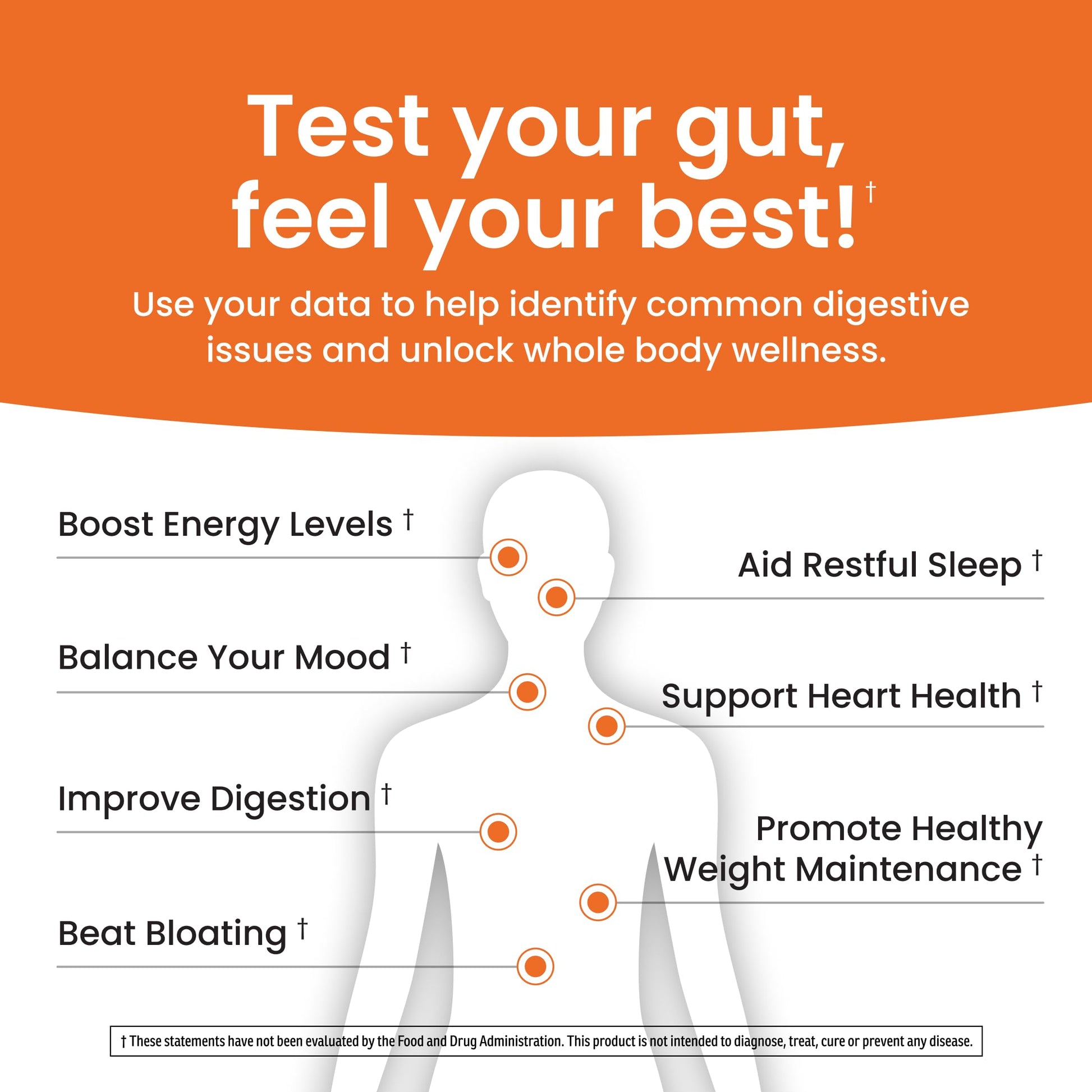 Ombre Gut Health Test Kit - Probiotic Recommender at Home Test for Women & Men - Detailed Custom Gut Microbiome Analysis for Digestive, Immune and Mental Health with Food Suggestions Ombre Au supplements