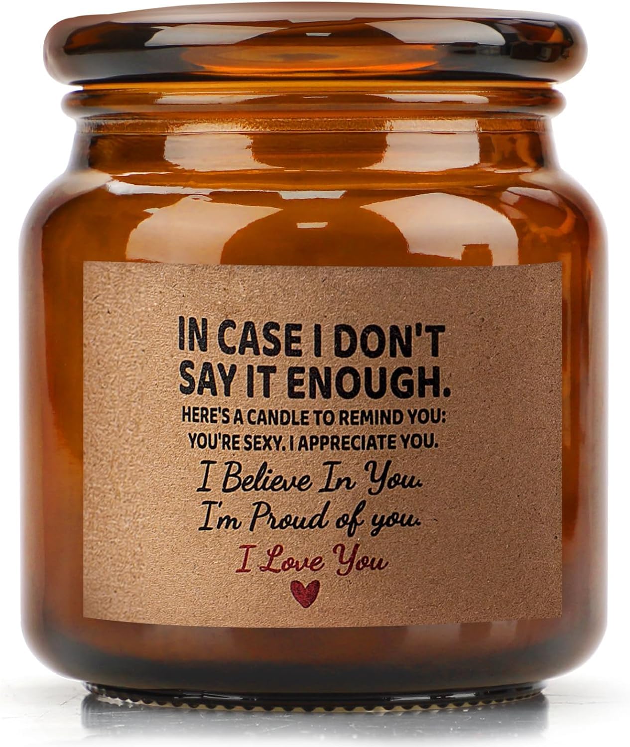 Candle Amber Moss Scented, Valentines Day Gifts for Her Girlfriend Wife, Romantic Anniversary YINUO LIGHT Au supplements