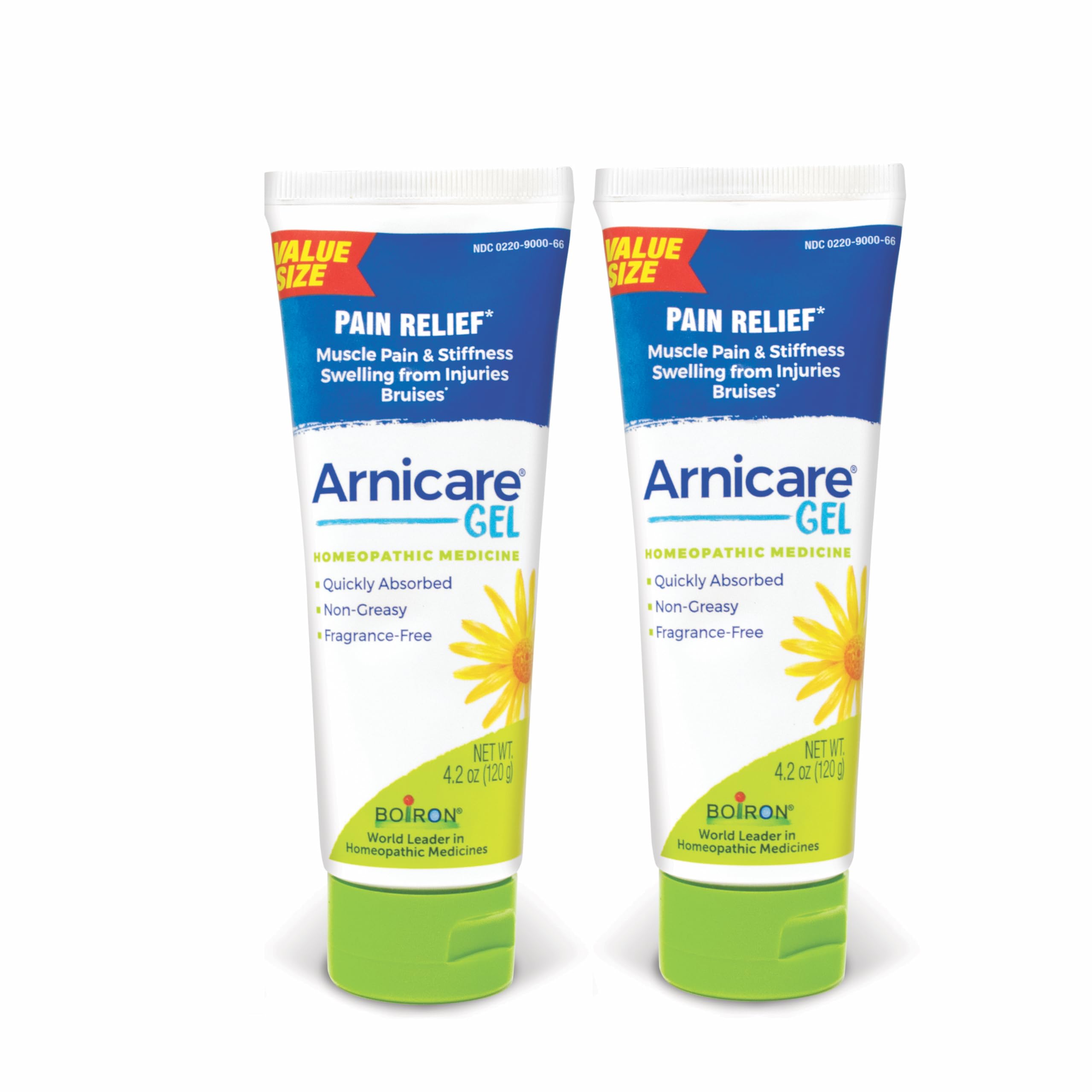 Boiron Arnicare 4.2oz Gel (Pack of 2) - Soothing Relief - Muscle & Joint Pain, Bruises, Swelling - Fragrance-Free Boiron Au supplements