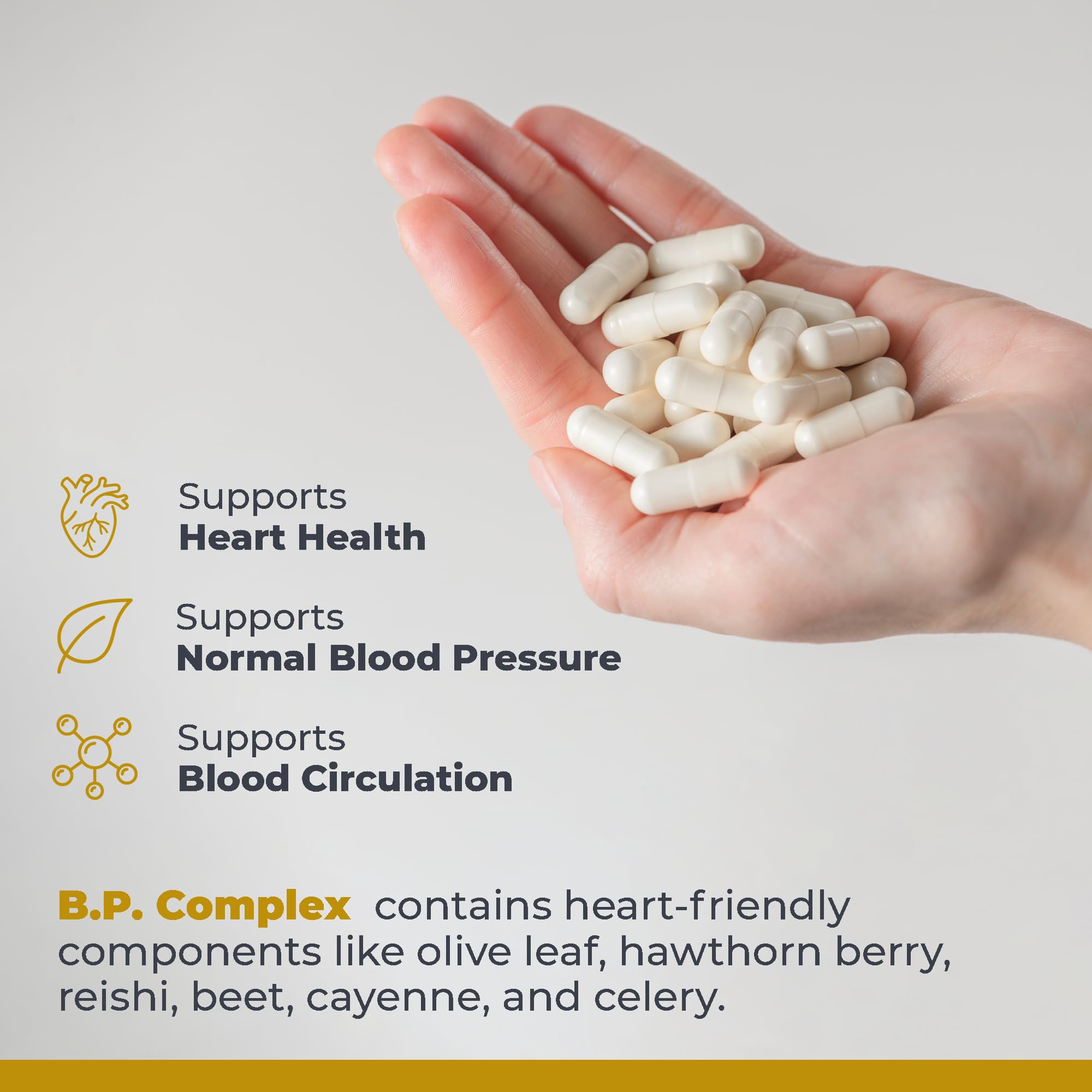 Premier Research Labs Premier BP Complex - Heart Health Supplements, BP Formula, Garlic Allicin Supplement, Natural Herbal BP Support Pills with Reishi & Cayenne Pepper - 60 Vegetarian Capsules Premier Research Labs Au supplements