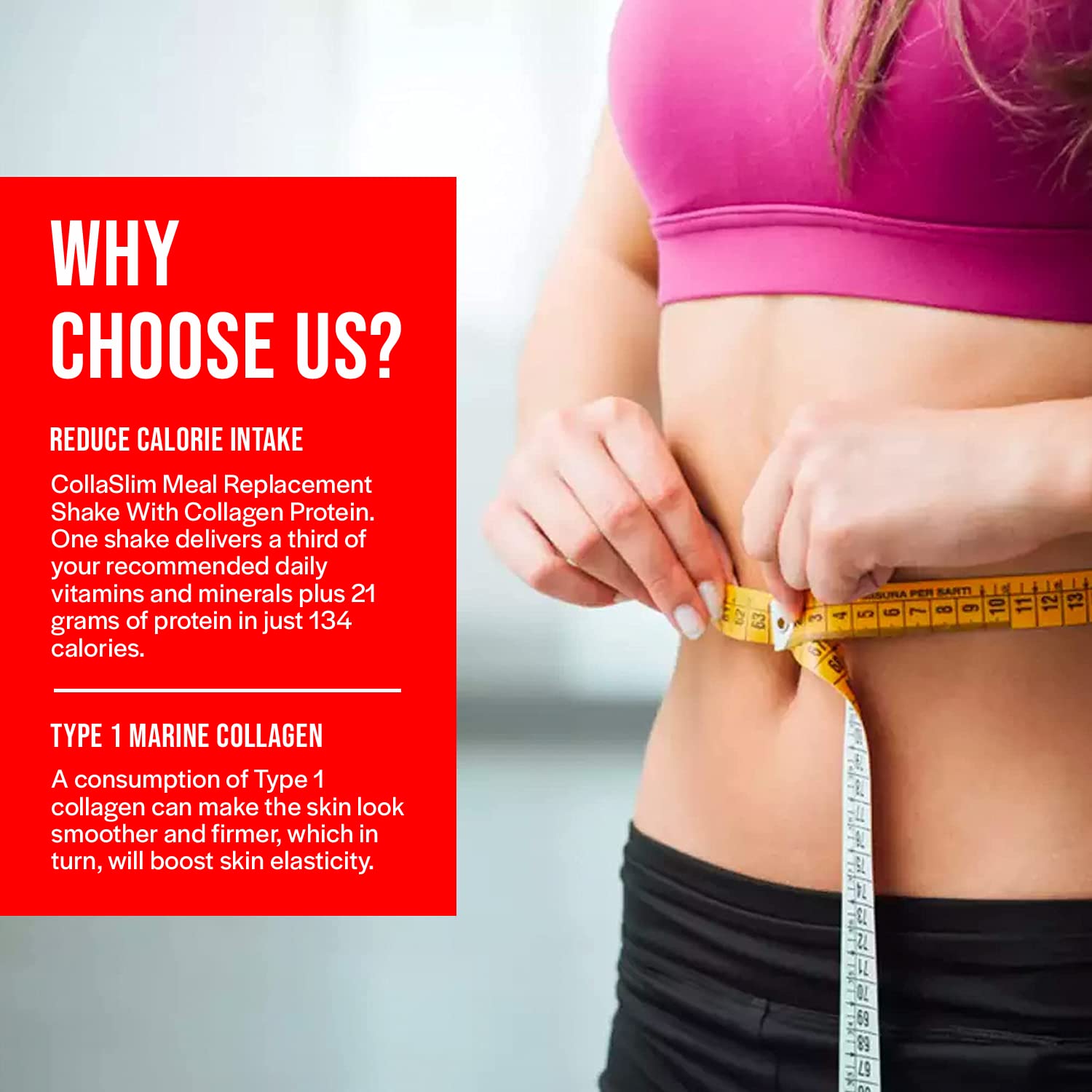CollaSlim, Meal Replacement Shake with Added Collagen, Vitamins and Minerals, 800g So Body Co Au supplements