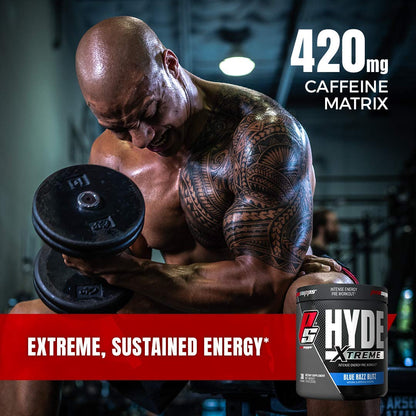 PROSUPPS Hyde Xtreme Blue Razz and Hyde Max Pump Blue Raspberry Bundle PROSUPPSUS supplements