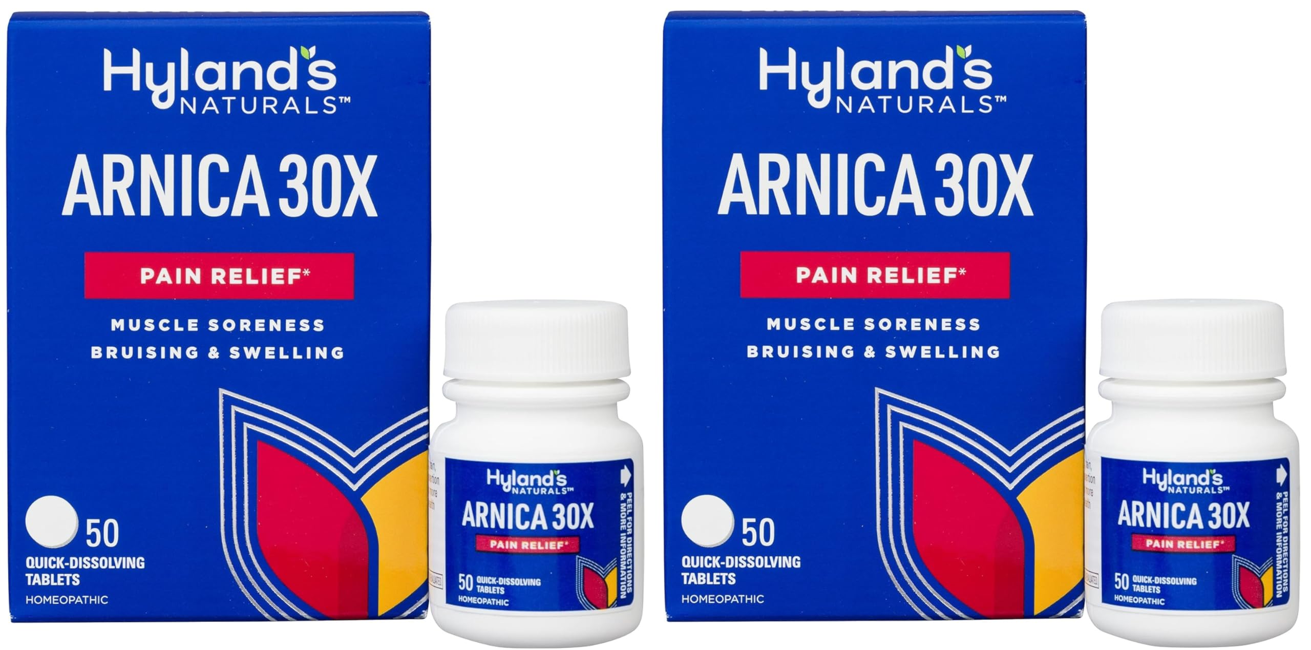 Hyland's Naturals Arnica Montana 30x Tablets, Natural Relief of Bruises, Swelling & Muscle Soreness Hyland's Au supplements