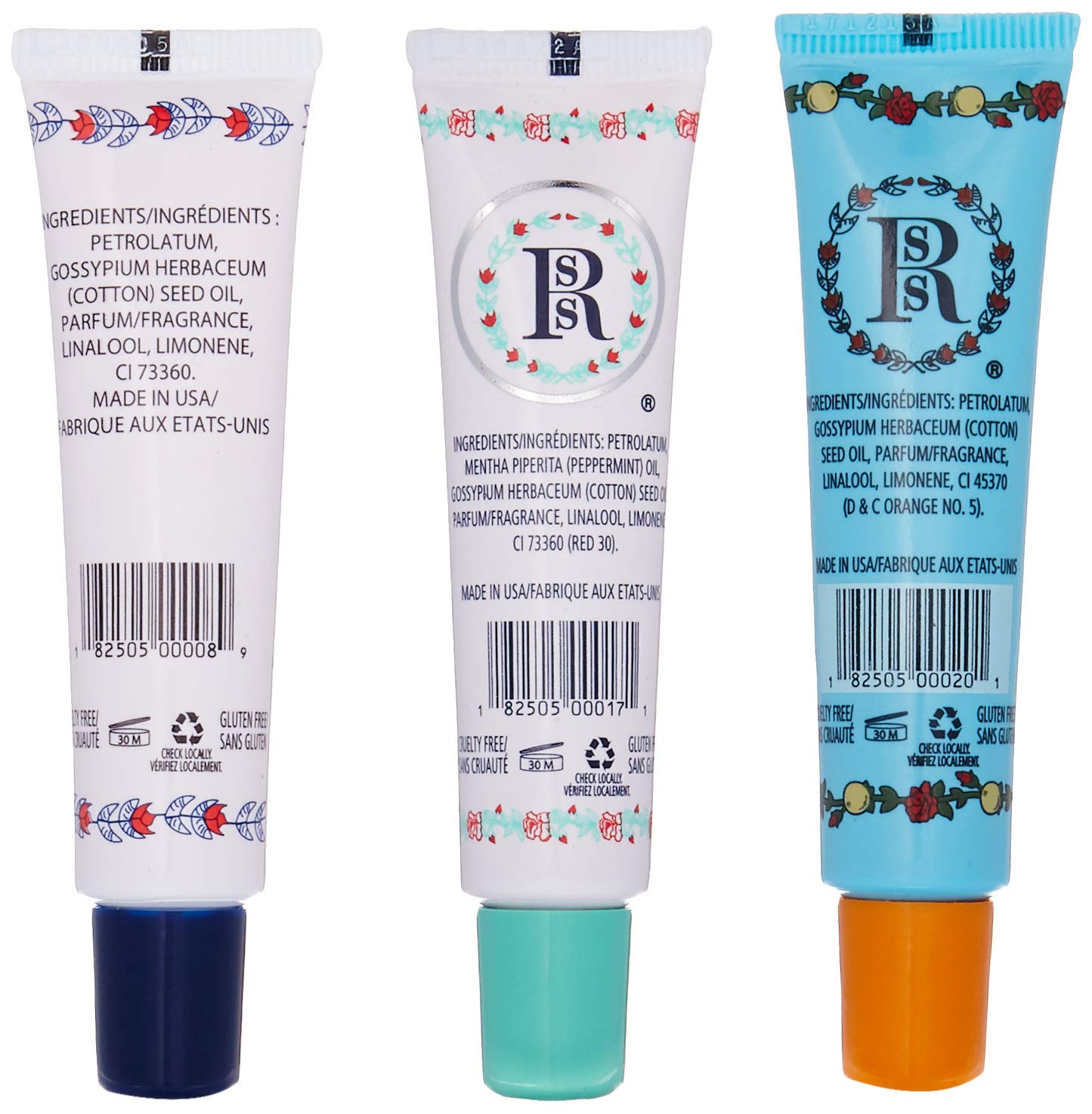 Smith's Rose Lip Balm Bulk- 3x0.5oz Premium All Purpose Lip Gloss Tubes & 3x0.8oz Lip Treatment Salve - Trio Lip Balm Tubes for Plump Lips & Cracked Skin Care - Christmas Gift Set, EBook Generic Au supplements