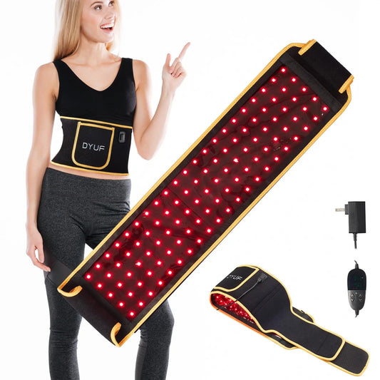 Red Light Therapy Belt DYUF Infrared Light Therapy : Muscle Recovery, Pain Relief, and Healing Device DYUFAU supplements