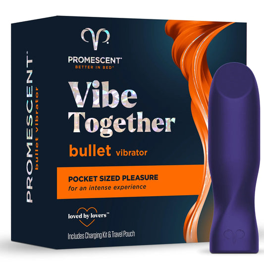 Promescent Vibrator Bullet with 27 Play Modes, Compact Vibrator Wand, Discreet Womens Sex Toys with Multiple Stimulation Settings, Pure Pleasure Sex Toy, Clitoral Stimulator for Women PromescentAU supplements