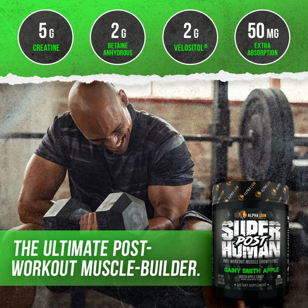 ALPHA LION Superhuman Pre Workout Powder & Post Workout Recovery Bundle ALPHA LION Au supplements