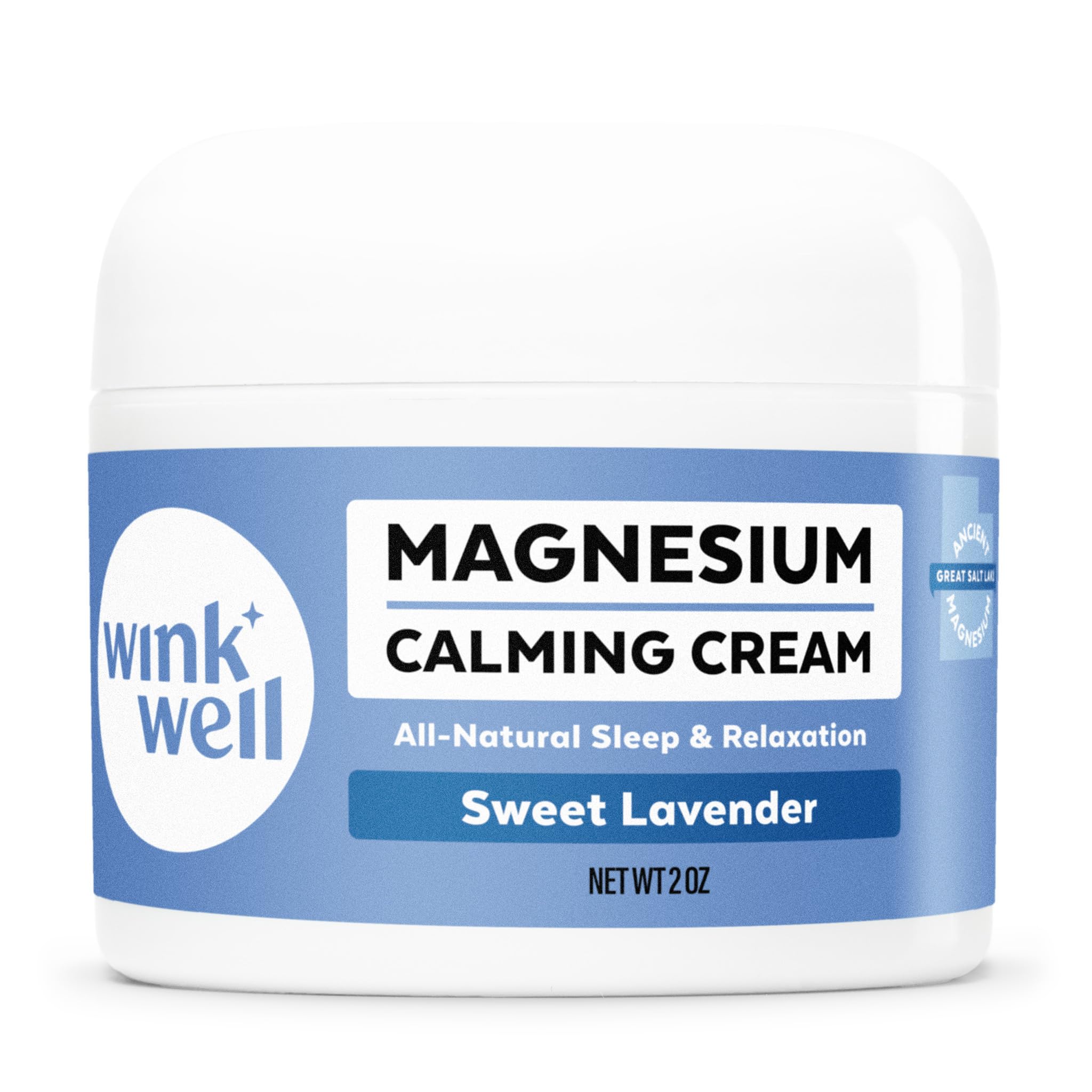 Wink Well Magnesium Calming Muscle and Joint Cream for Nighttime Relaxation Wink Naturals Au supplements