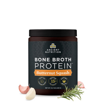 Ancient Nutrition Bone Broth Protein Powder, Butternut Squash, Grass-Fed Chicken Ancient Nutrition Au supplements