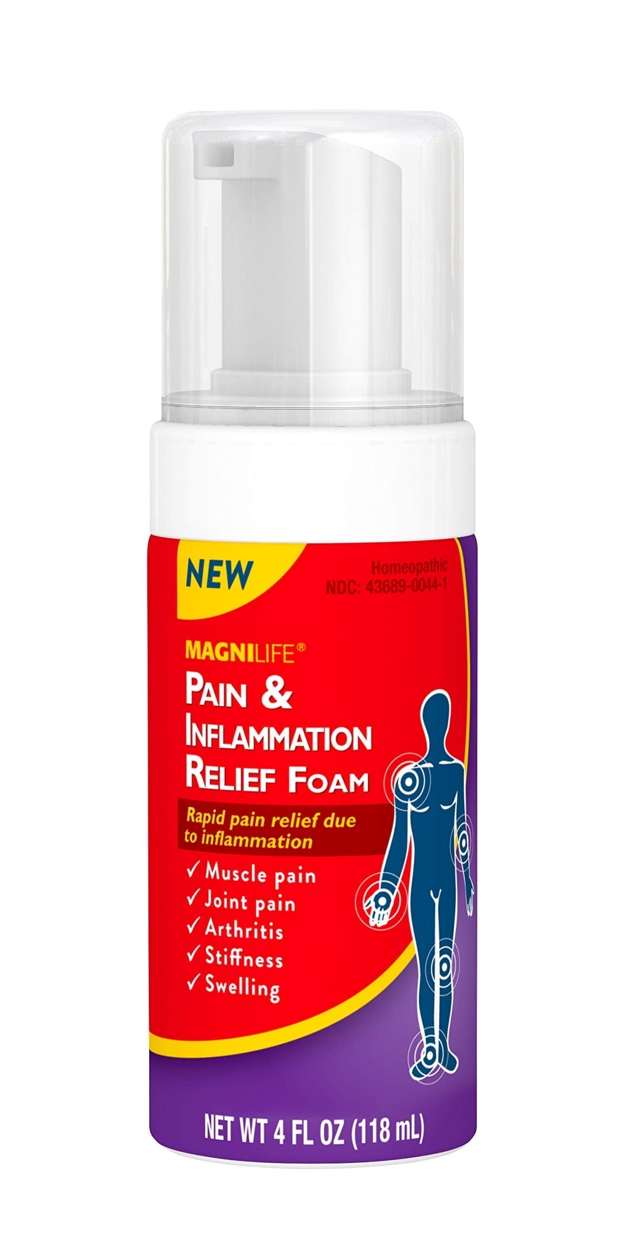 MagniLife Pain & Fatigue Relief Cream 4 oz Pain & Inflammation Relief Foam 4 oz. Natural Joint & Muscle Pain Relief Bundle for Shoulders, Back, Knees, Arthritis, Stiffness & Soreness MagniLife Au supplements