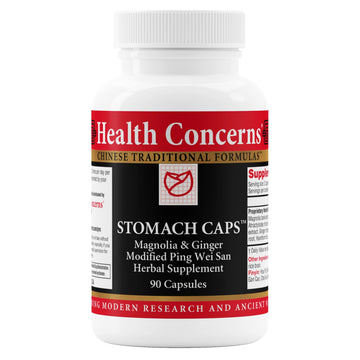 Health Concerns Stomach Caps – Digestive Support & Gut Health – Bloating & Gas Relief – Ginger & Magnolia Bark Chinese Herbal Supplement for Men & Women – Modified Ping Wei San – 90 Capsules Health Concerns Au supplements
