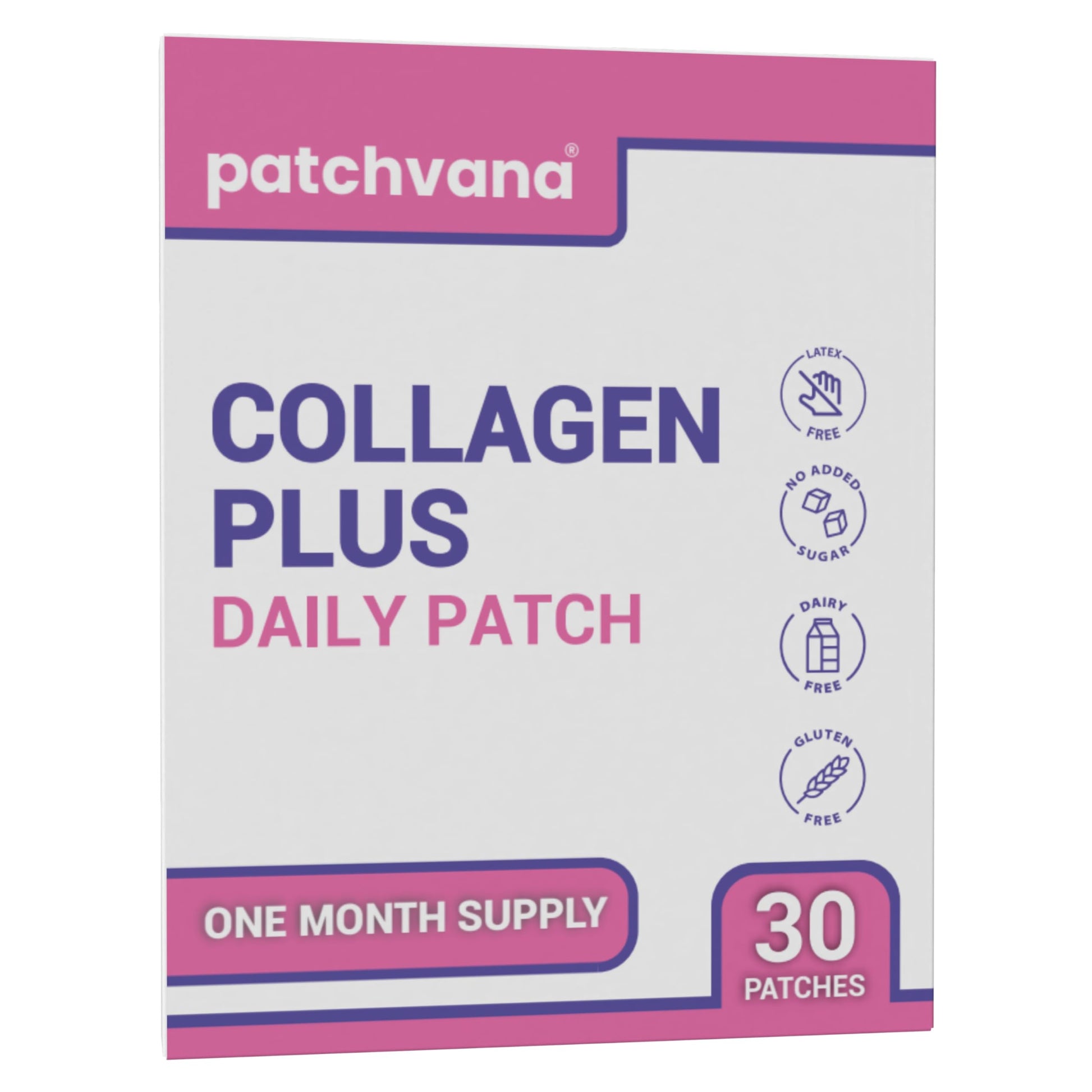 Patchvana Collagen Plus Patch for Women & Men, 1 Month Supply, 30 Patches Patchvana Au supplements