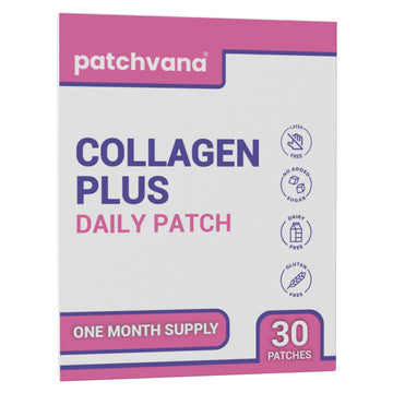Patchvana Collagen Plus Patch for Women & Men, 1 Month Supply, 30 Patches Patchvana Au supplements