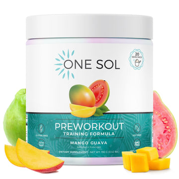 One Sol Pre-Workout for Women, Enhanced Pump & Focus, No Jitters Or Crash, Natural One Sol Au supplements