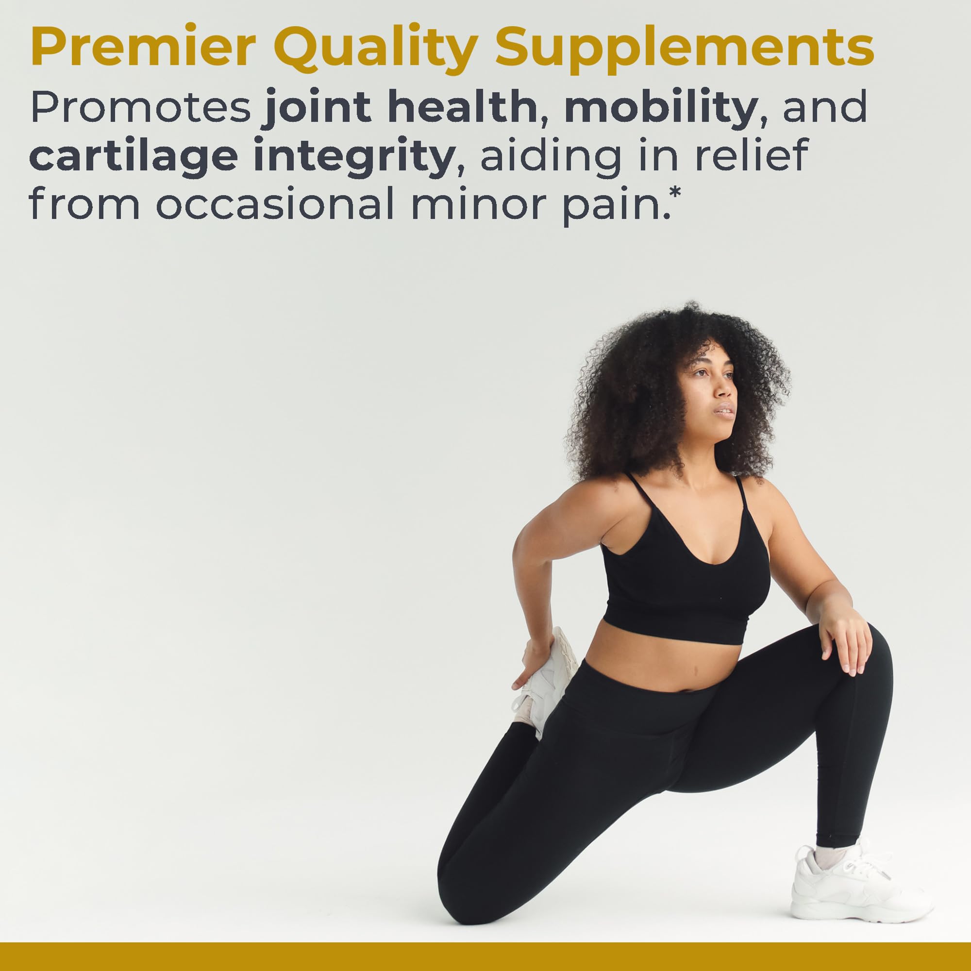 Premier Research Labs Joint & Disc Support Supplement - for Men & Women, Glucosamine, Joint Mobility and Muscle Health, Cartilage Repair, Gluten Free, Plant-Sourced - 90 Capsules Premier Research Labs Au supplements
