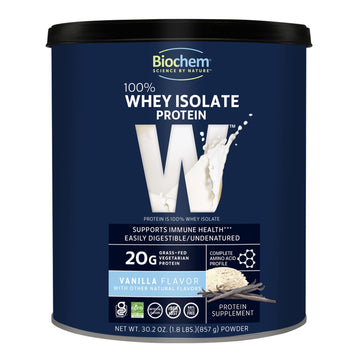 Biochem, Whey Protein Powder, 20g of Protein to Support Muscles and Intense Workouts Biochem Au supplements