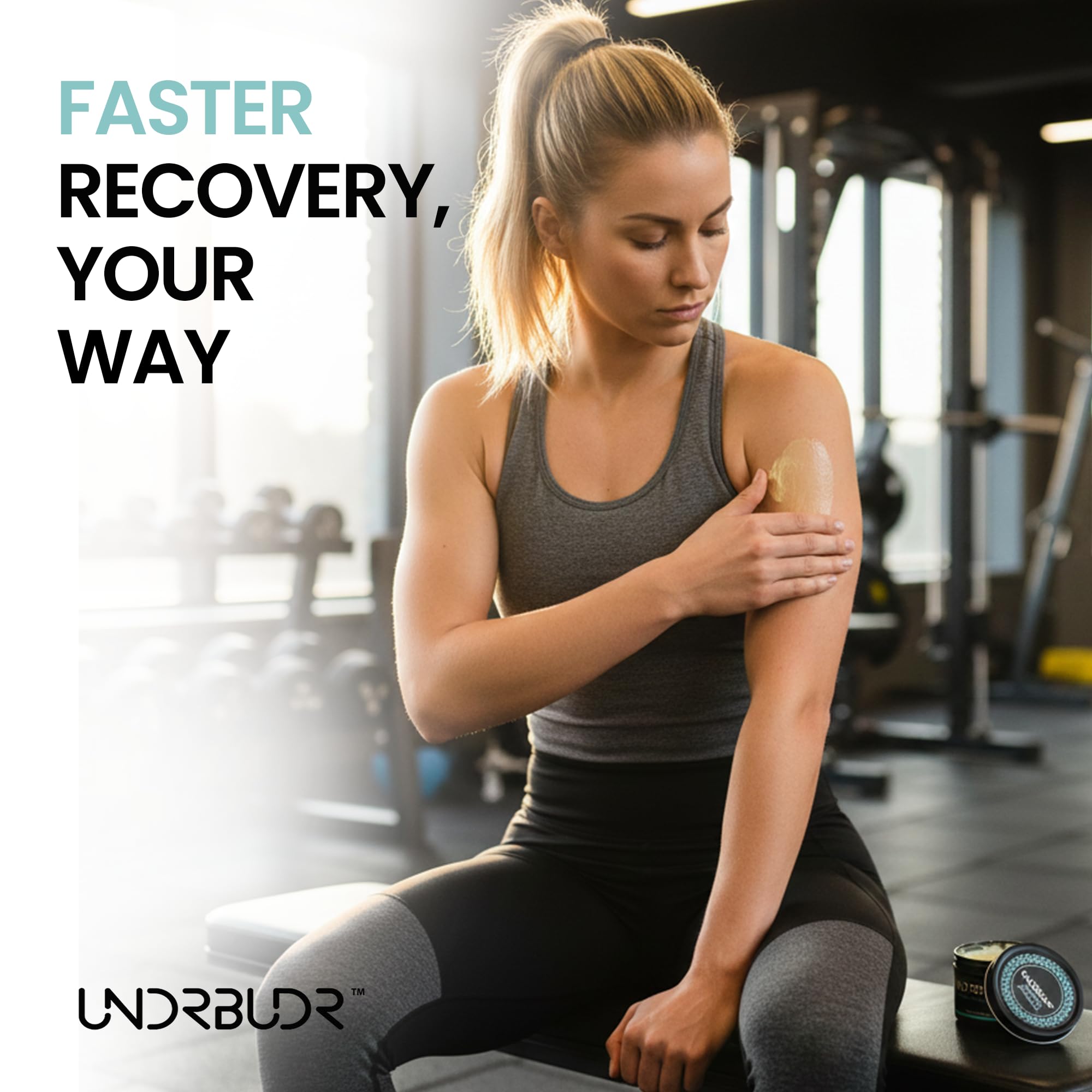 UNDRBUDR Post-Activity Recovery Muscle Rub Salve with Arnica, Comfrey & Essential Oils- Balm for Muscle Soreness, Joint Discomfort & Post-Workout Recovery, Natural Formula for Active Lifestyles (3 oz) UNDRBUDR Au supplements