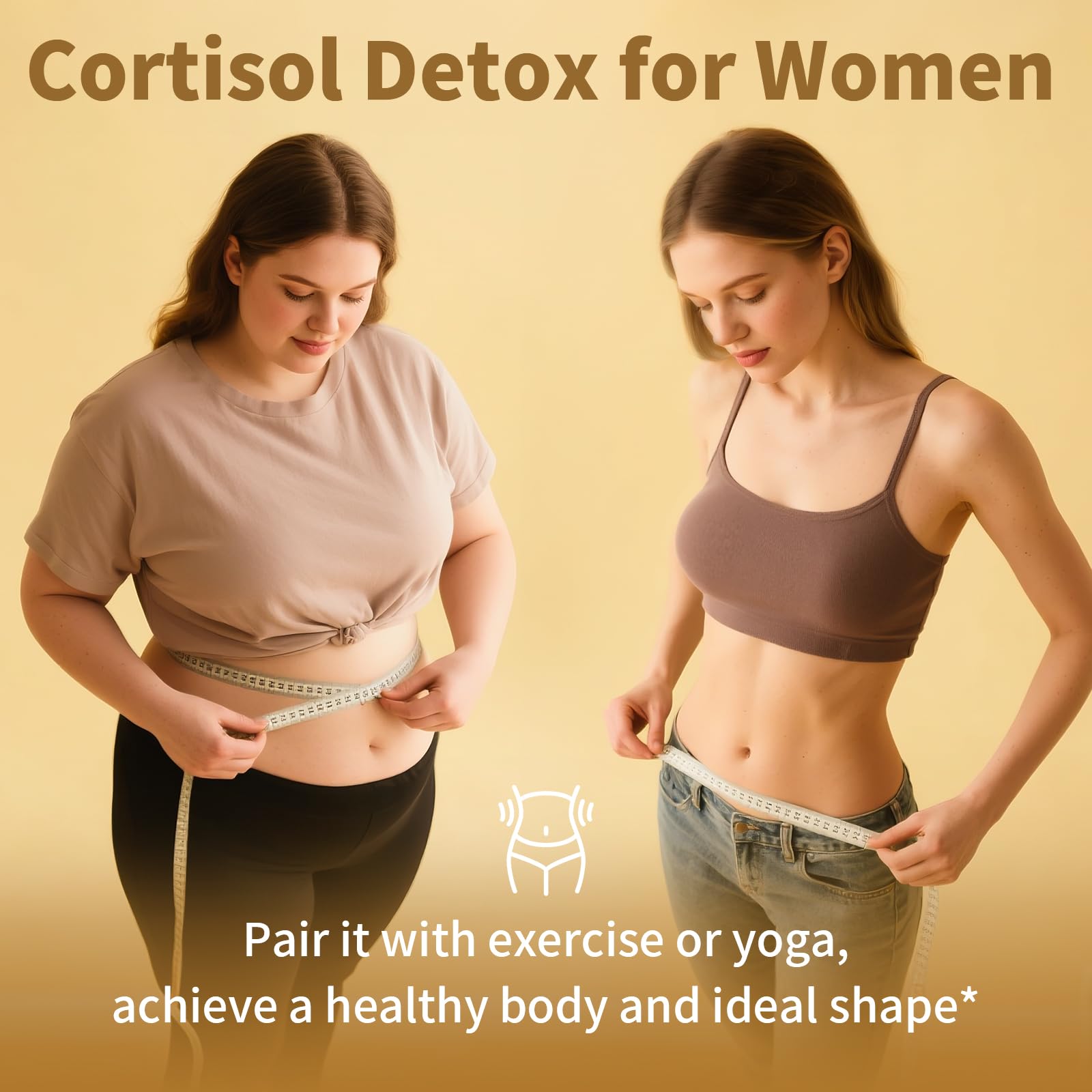 2 Pack Cortisol Supplements for Women & Men - 10-in-1 Cortisol Reducer Manager Detox with Ashwagandha, Magnesium - Lower High Cortisol Levels, Relaxation & Night Support, Non-GMO, 120 Capsules BBEEAAUU Au supplements