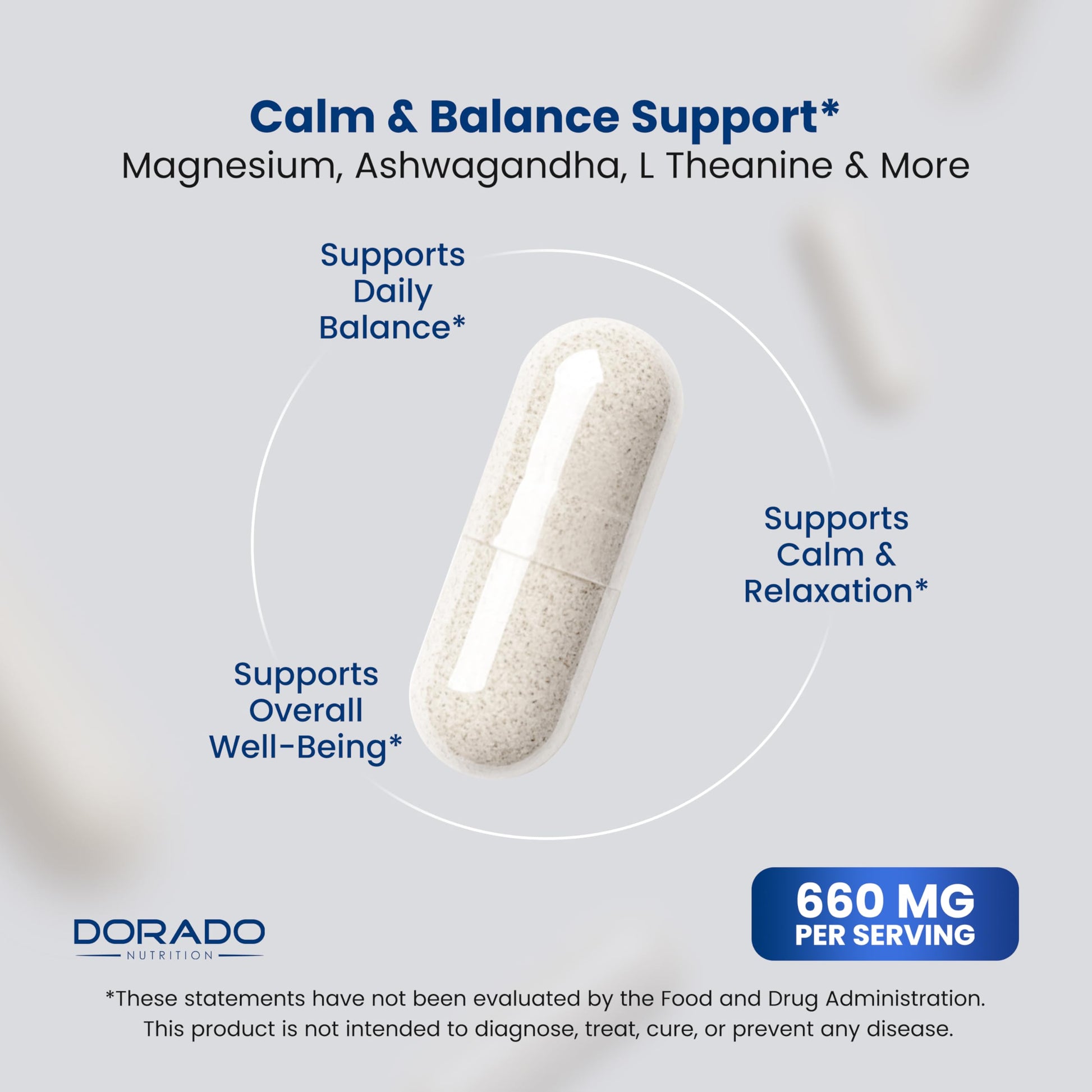 Cortisol Supplements for Women & Men with 14 in1 Blend (Magnesium, Ashwagandha, L Theanine & More) Healthy Cortisol Balance & Calm Mood Support - Third Party Tested, Non GMO, USA Made - 60 Count DORADO NUTRITION Au supplements