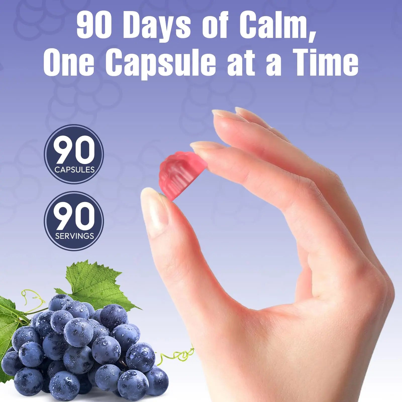 Magnesium Complex Gummies, Individually Packaged Magnesium Supplement, Magnesium Chelate, Bisglycinate, Malate, Citrate, Taurate Chewable for Women & Men,Sleep&Muscle&Nerve Health, Vegan 90 Counts DIAYAC Au supplements