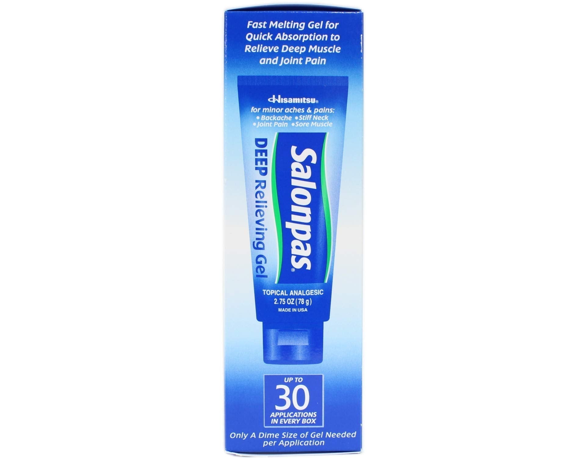 Salonpas Deep Pain Relieving Gel, 2.75 Oz (Pack of 2) Salonpas Au supplements