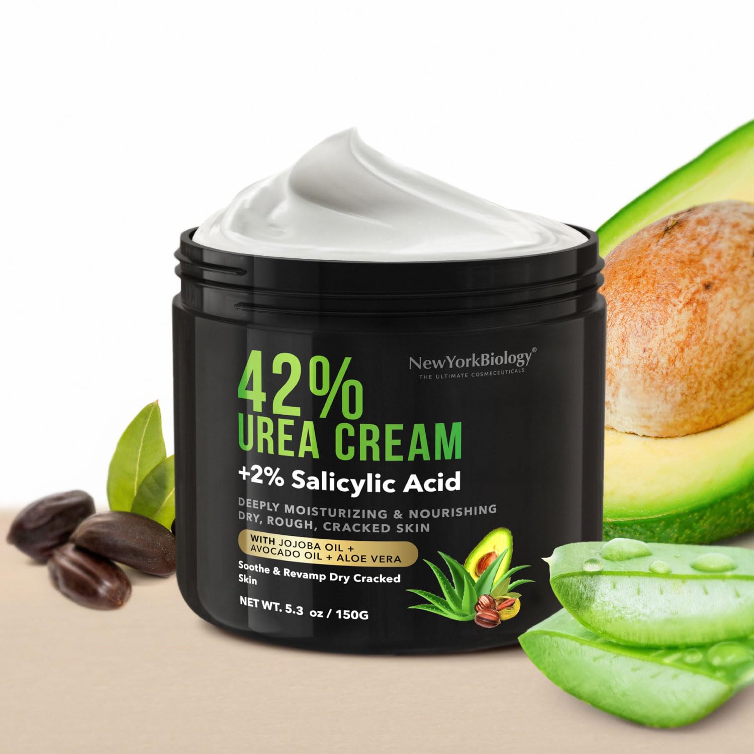 New York Biology 42% Urea Cream with 2% Salicylic Acid - Moisturizing Urea Foot Cream NEW YORK BIOLOGY THE ULTIMATE COSMECEUTICALS Au supplements