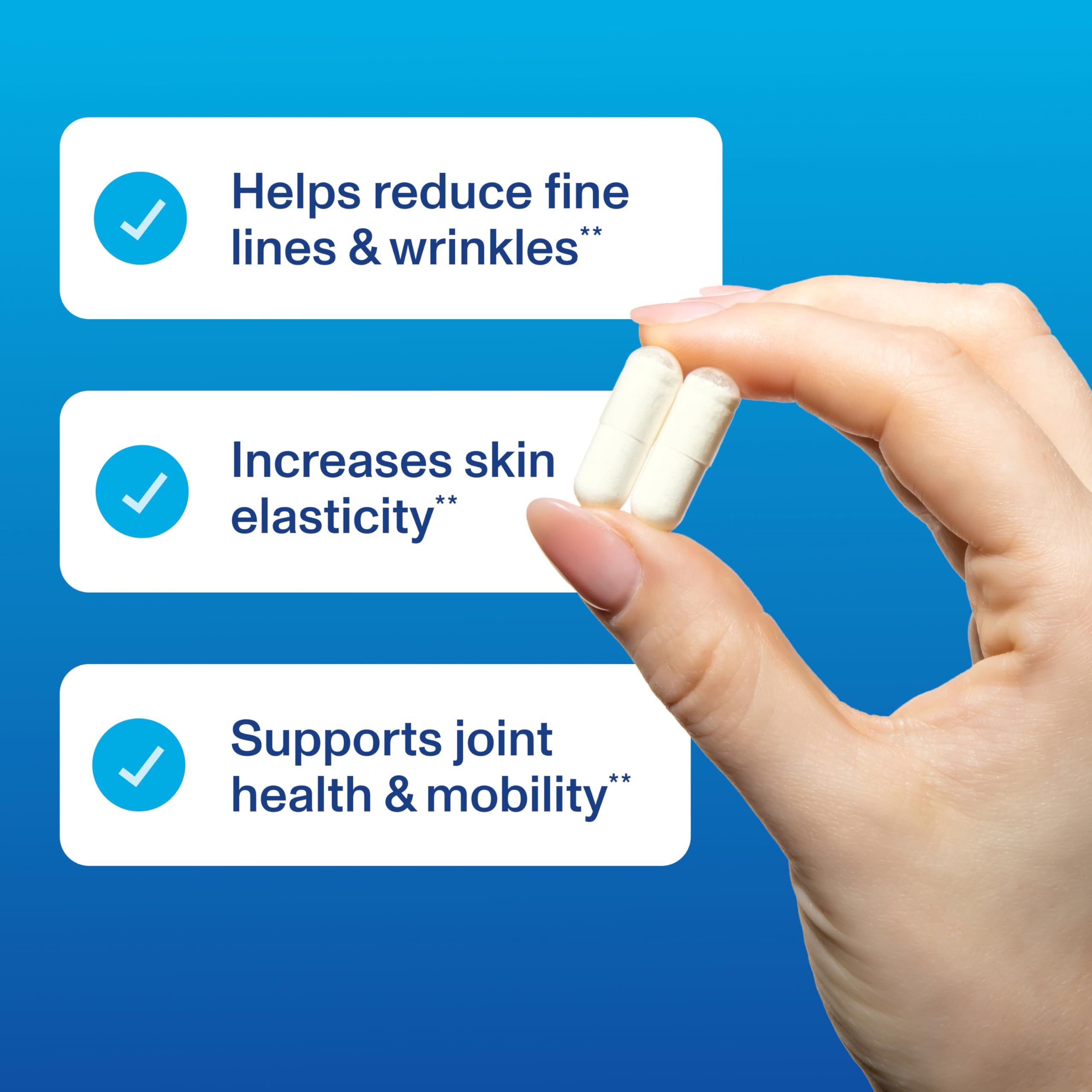 Vital Proteins® Enhanced Collagen Complex Capsules with BioCell Collagen® - Supports Skin Elasticity, Joint Health and Helps Reduce Fine Lines & Wrinkles (1) - 60 Count Vital Proteins Au supplements