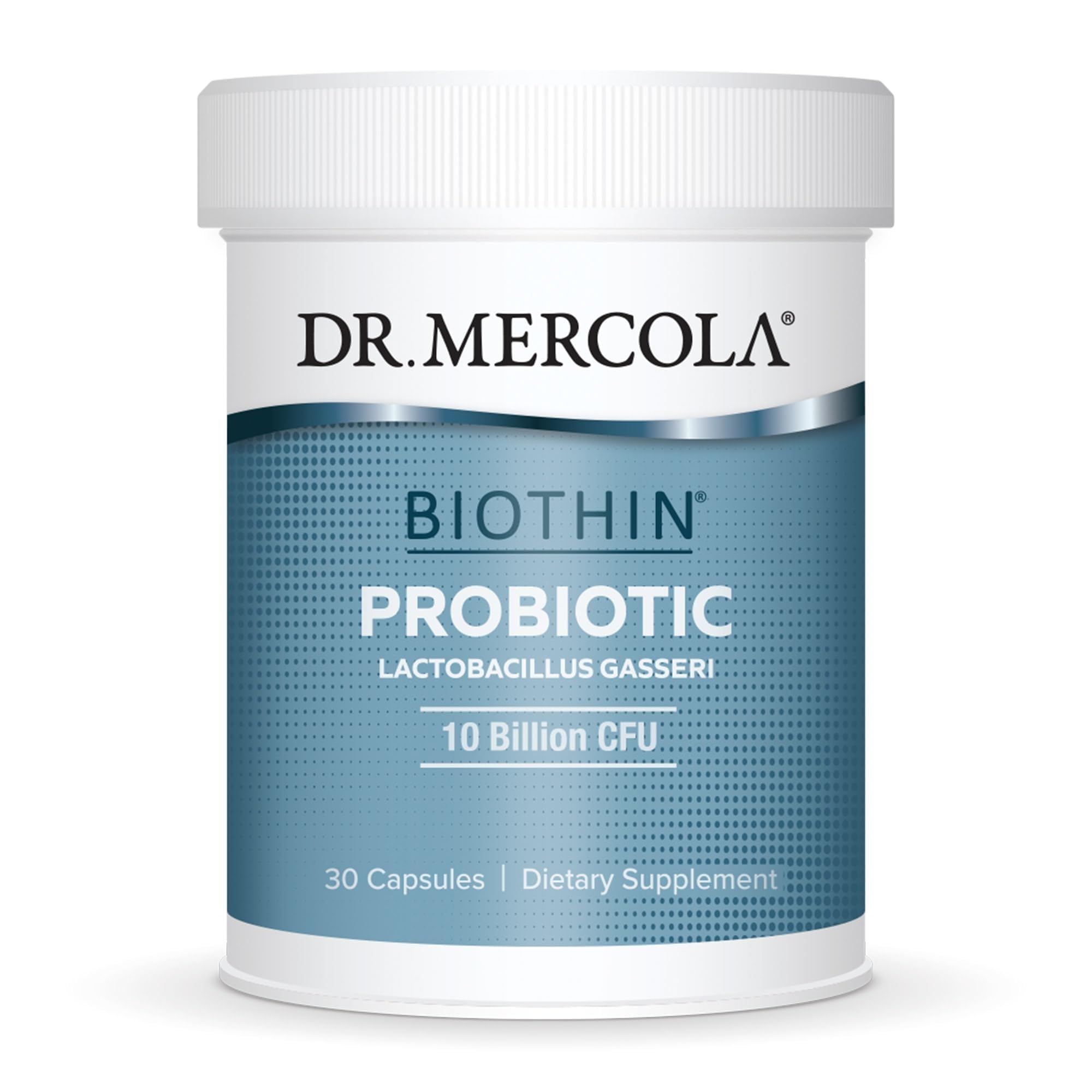 Dr. Mercola Biothin Probiotic - Digestive Health Supplement - Supports Healthy Metabolism - GMO-Free, Gluten-Free & Soy-Free - 30 Delayed-Release Capsules (30 Servings) Dr. Mercola Au supplements