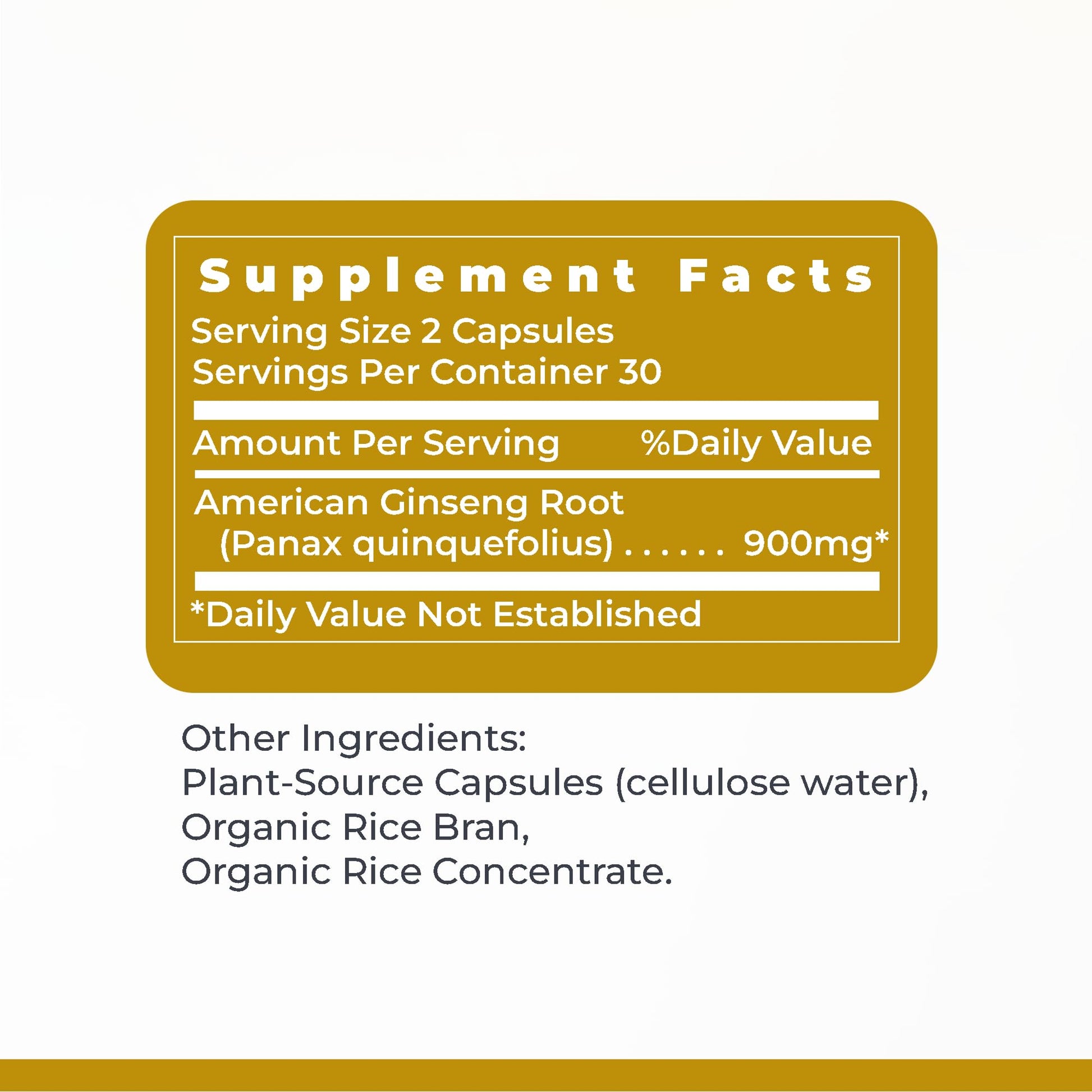 Premier Research Labs American Ginseng Supplement - American Ginseng Capsules, Herbal Ginseng Root Pills, North American Ginseng Herb Extract, Calming Energy Supplement - 60 Plant-Based Capsules Premier Research Labs Au supplements