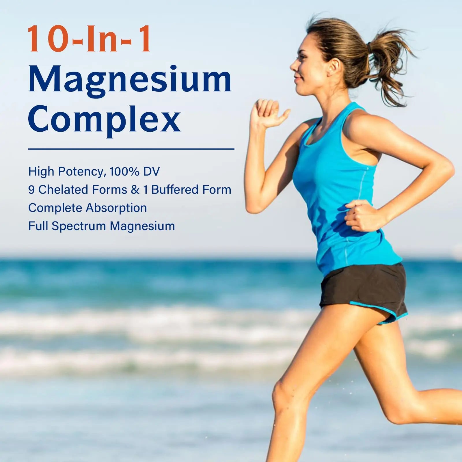Innate Vitality 10-in-1 Magnesium Complex 960mg, 420mg Elemental Mag per Serving, with Magnesium Glycinate, Citrate, Malate, and More, Sleep, Digestion, Energy Support, 90 Vegan Caps Innate Vitality Au supplements