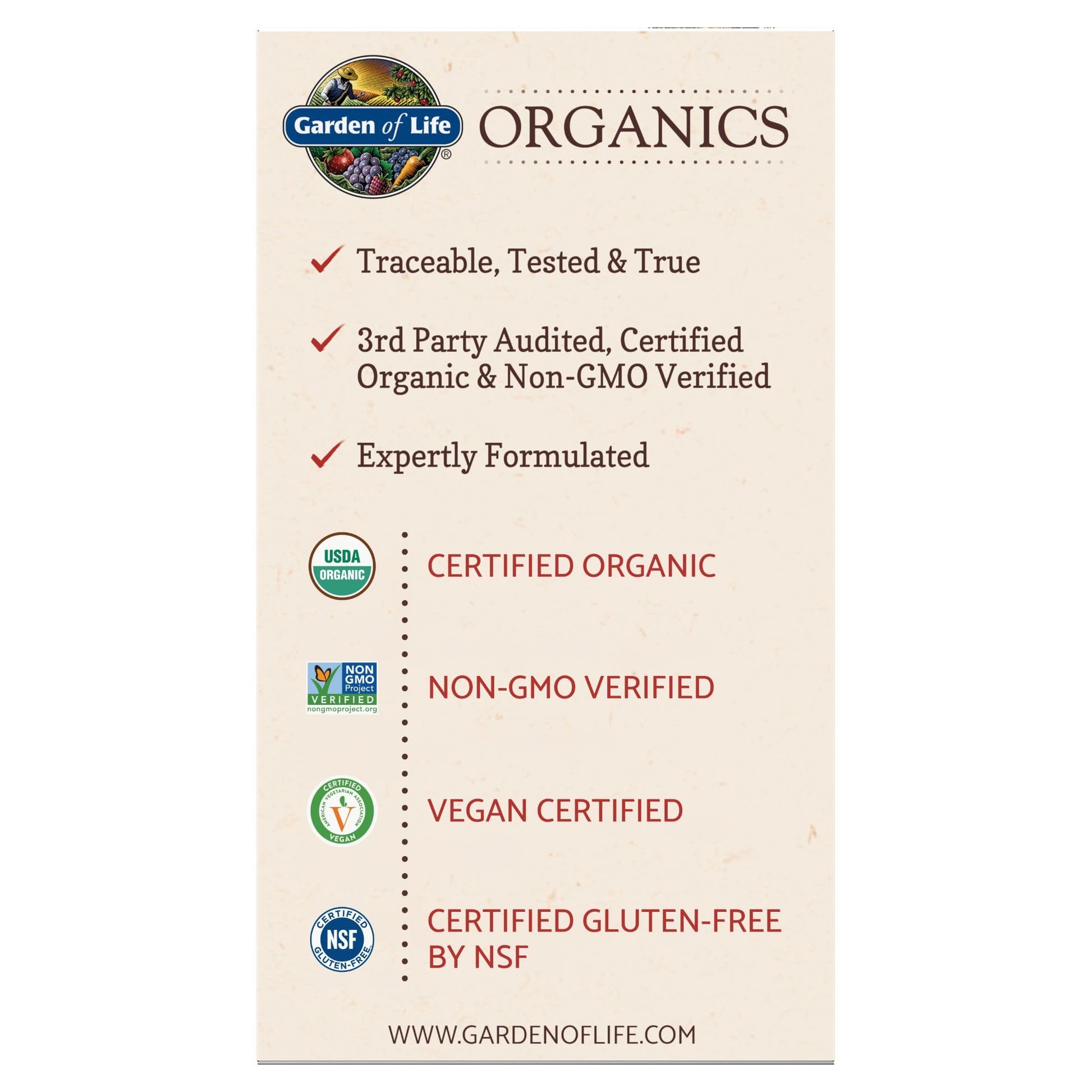 Garden of Life Organic Ashwagandha Supplement with Probiotics & Ginger - Stress, Mood & Energy Support, Vegan, Gluten Free, Non GMO, 2 Month Supply, 60 Tablets Garden of Life Au supplements