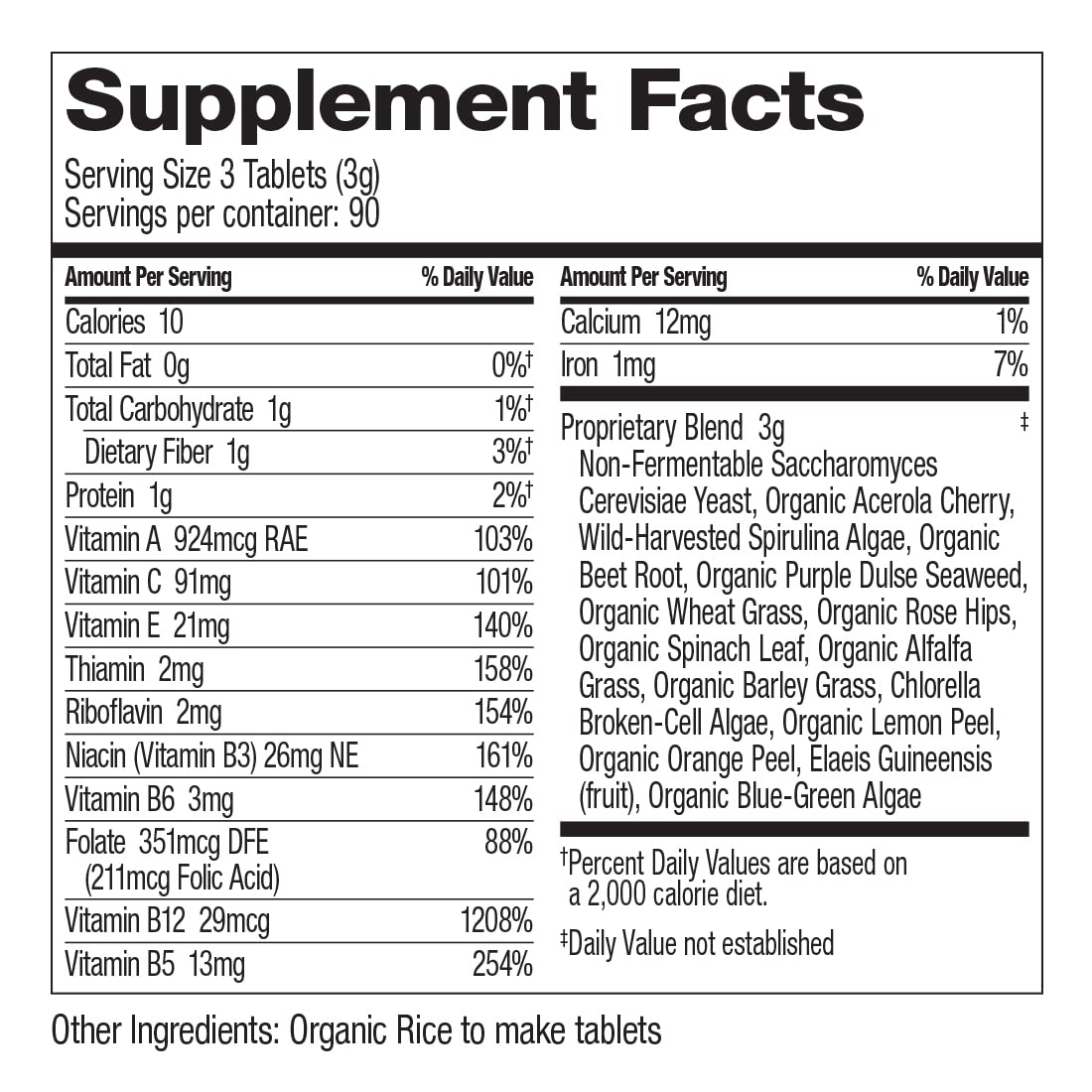 Dr. Schulze's | SuperFood 100 | Vitamin & Mineral Herbal Concentrate | Dietary Supplement Dr. Schulze's Au supplements