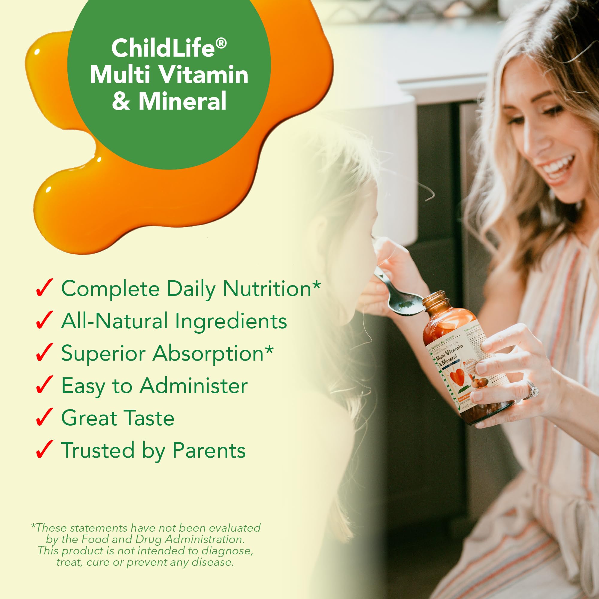 CHILDLIFE ESSENTIALS Kids Multivitamin & Mineral - Kids Vitamins, Liquid Multivitamin for Kids, Toddler Multivitamins, Liquid Vitamins, Baby Multivitamin - Natural Orange & Mango, 8 Fl Oz (Pack of 4) CHILDLIFE ESSENTIALS Au supplements