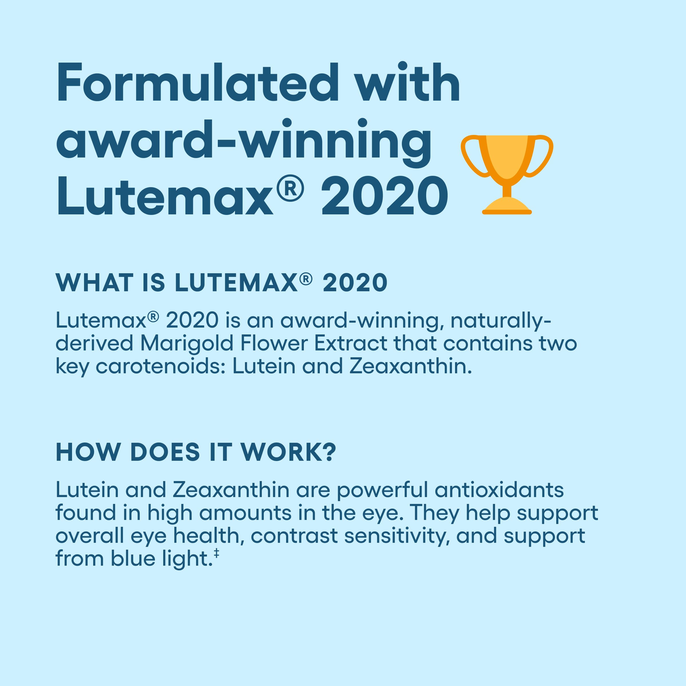 Physician's Choice Eye Health - Lutein, Zeaxanthin & Bilberry Extract - Supports Eye Strain, Dry Eyes, and Vision Health - 2 Award-Winning Clinically Proven Eye Vitamin Ingredients - Carotenoid Blend Physician's CHOICE Au supplements