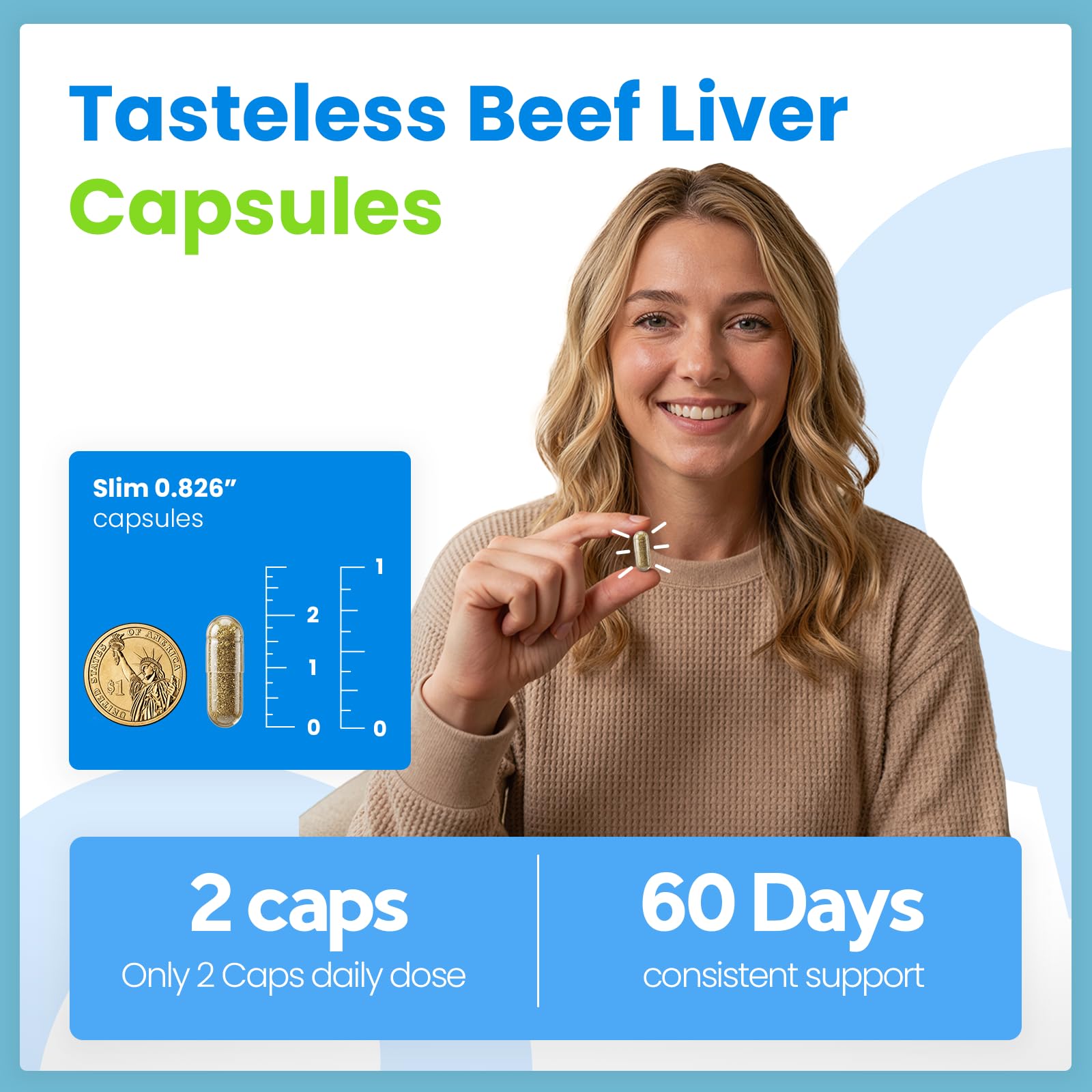 VCCVBB Beef Organ Supplements for Women, Beef Liver, Kidney, Heart, Uterus Tissue, Hormonal Balance, Immune Support,Natural Iron Vitamins Supplements for Energy, Grass Fed Pasture Raised 120 Capsules VCCVBB Au supplements